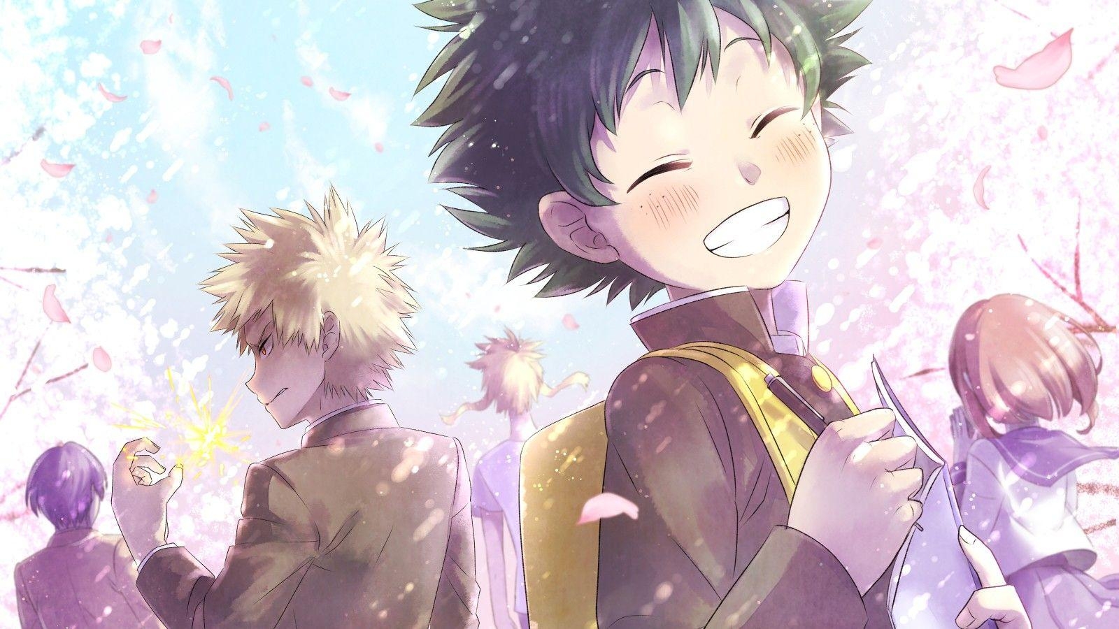 1600x900 Wallpaper, illustration, anime, Boku no Hero Academia, Katsuki, Desktop