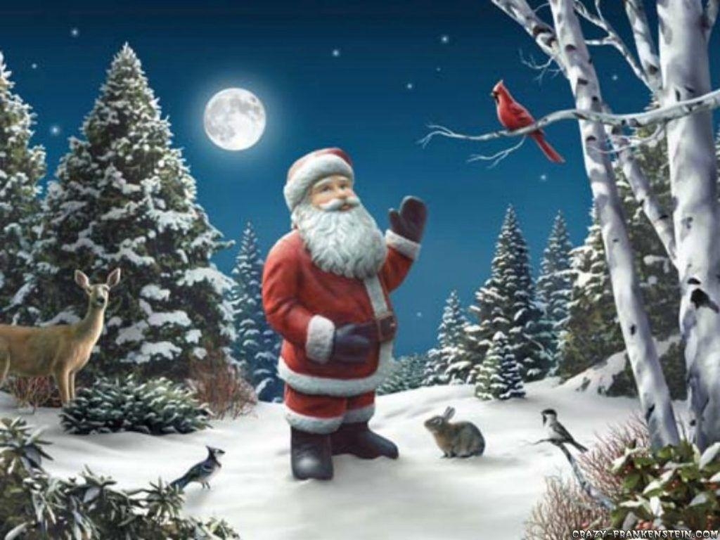 1030x770 Santa Claus Screensaver, Desktop