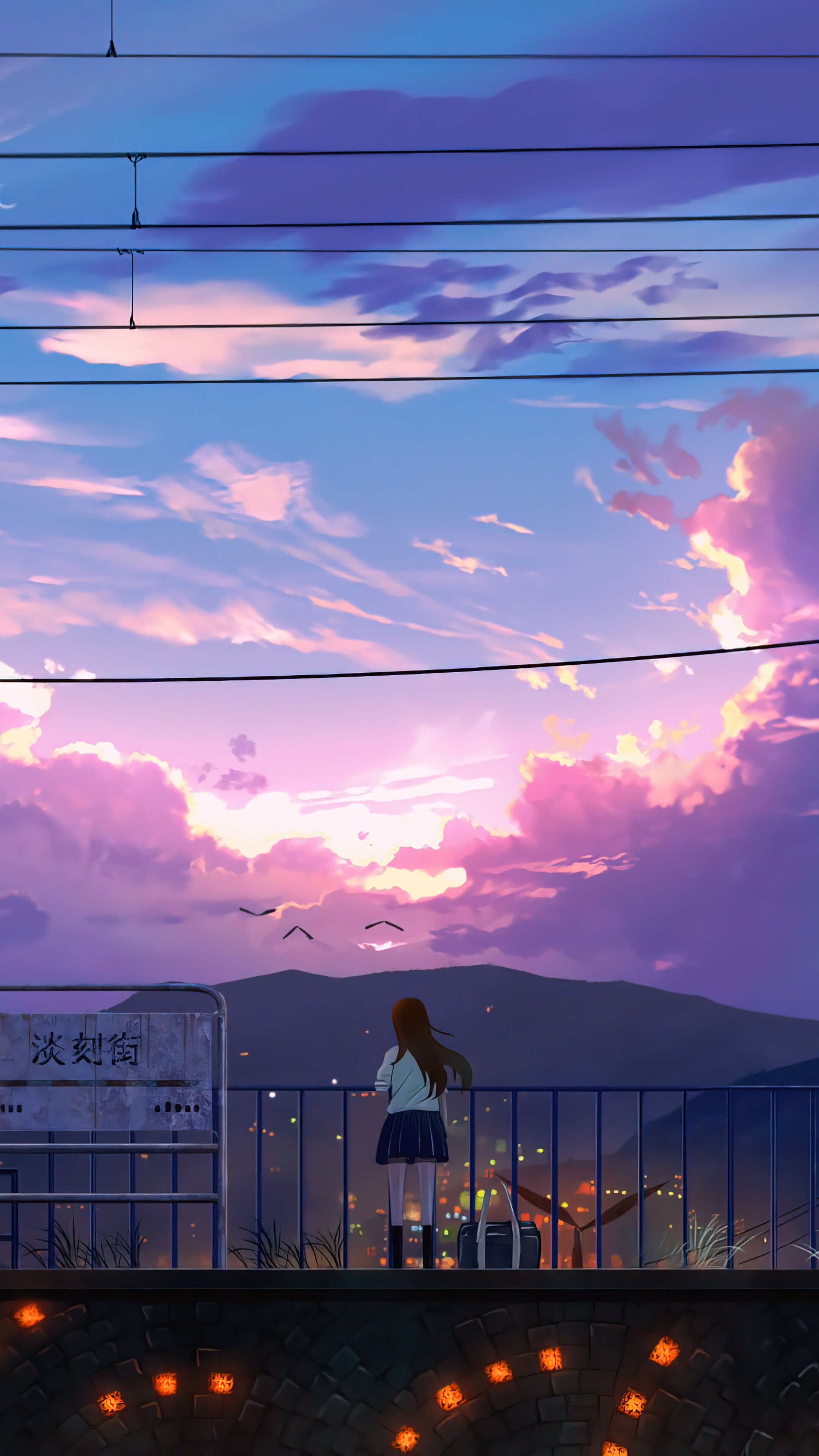 2160x3840 Free download Anime Sunrise Scenery Art Wallpaper iPhone Phone 4K 1440f [] for your Desktop, Mobile & Tablet. Explore Anime Sunset 4K Vertical Wallpaper. Anime Wallpaper 4K, 4K Anime, Phone