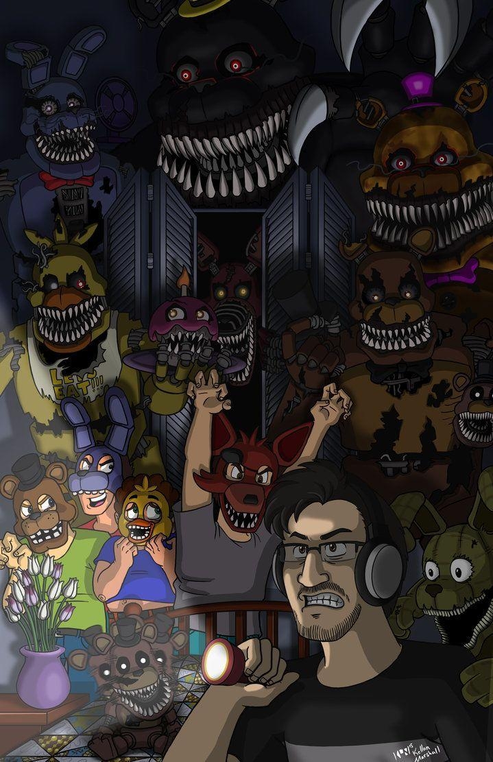 720x1120 The Hero That Horror Deserves (FNAF4) By Marshall Arts Comics, Phone