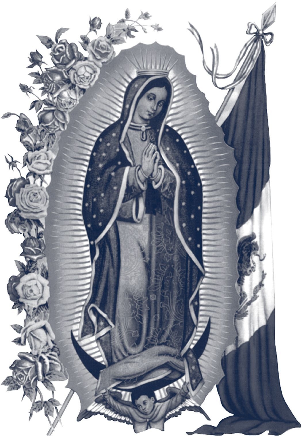 1050x1520 La Rosa De Guadalupe Wallpaper, Phone