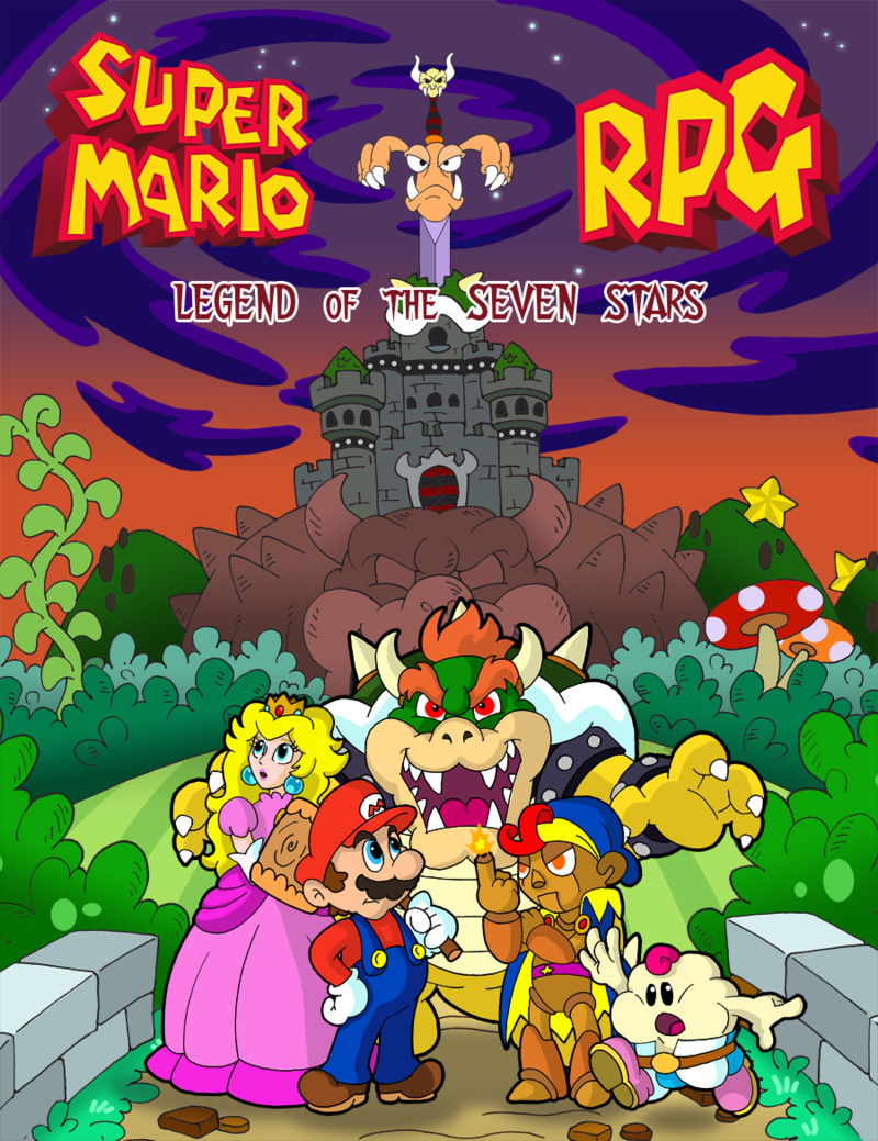 800x1040 Super Mario Rpg World Map, Phone