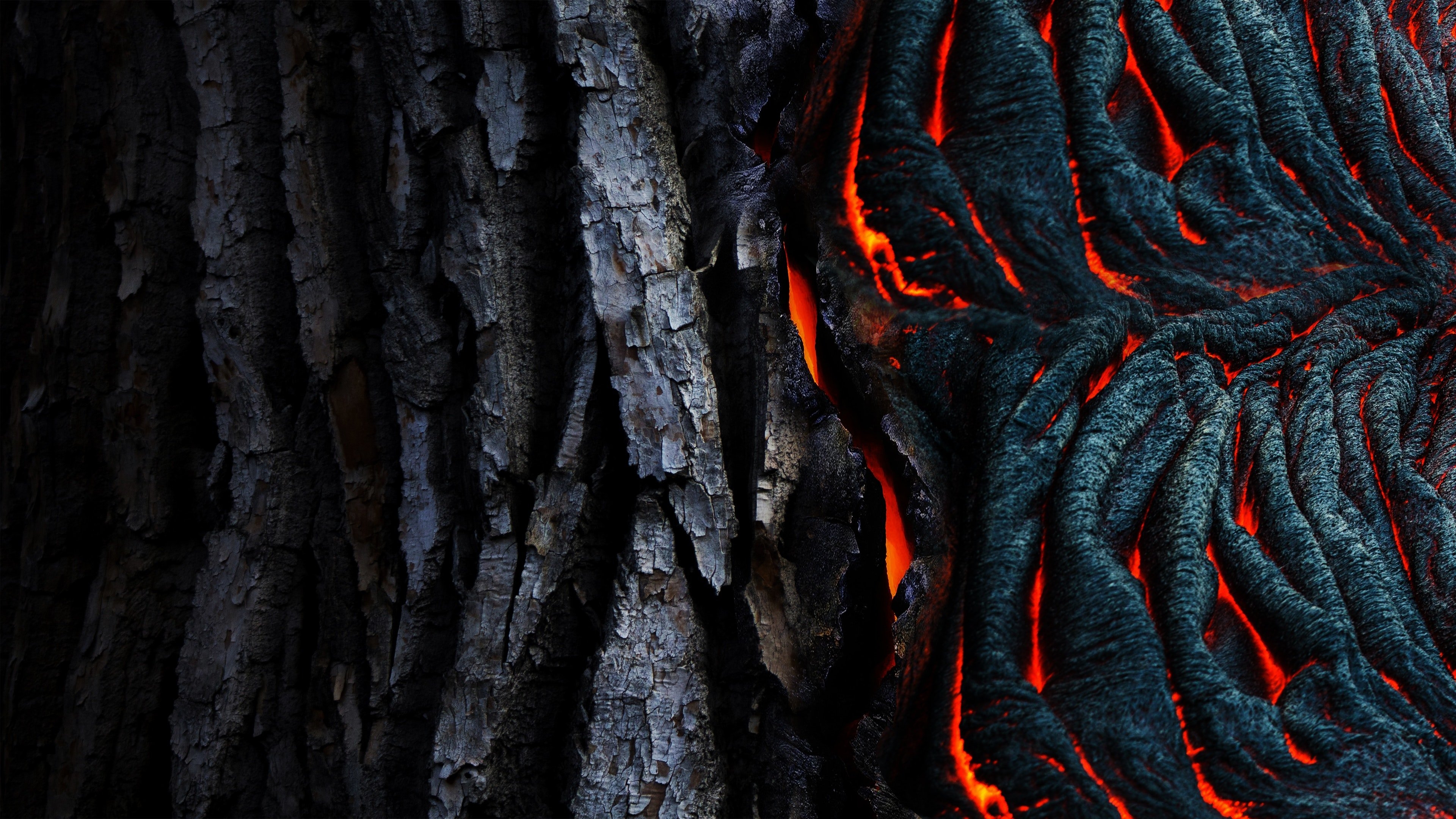 3840x2160 Photo of Dried Lava 4K wallpaper, Desktop