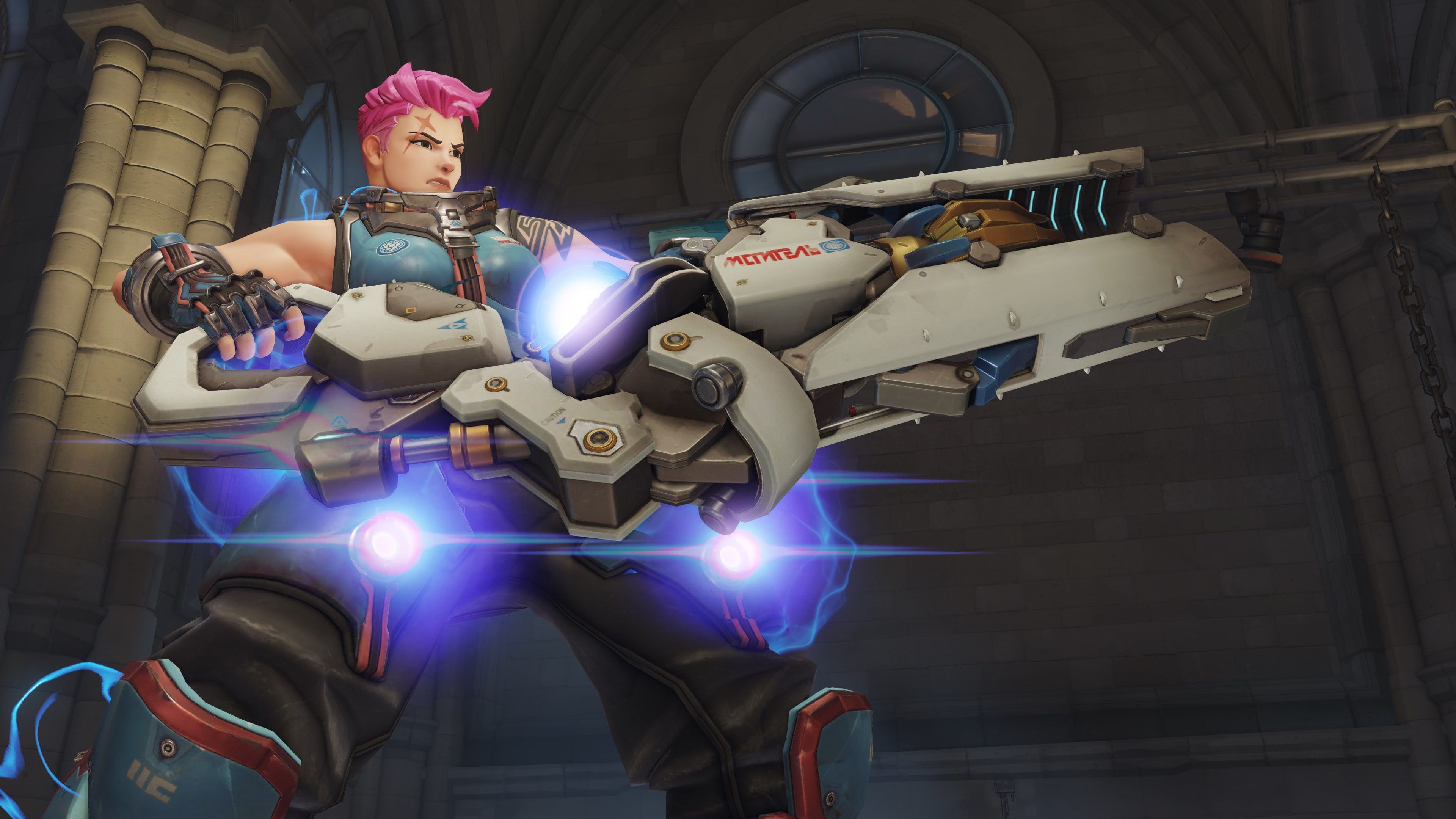 3840x2160 Zarya from Overwatch, Desktop