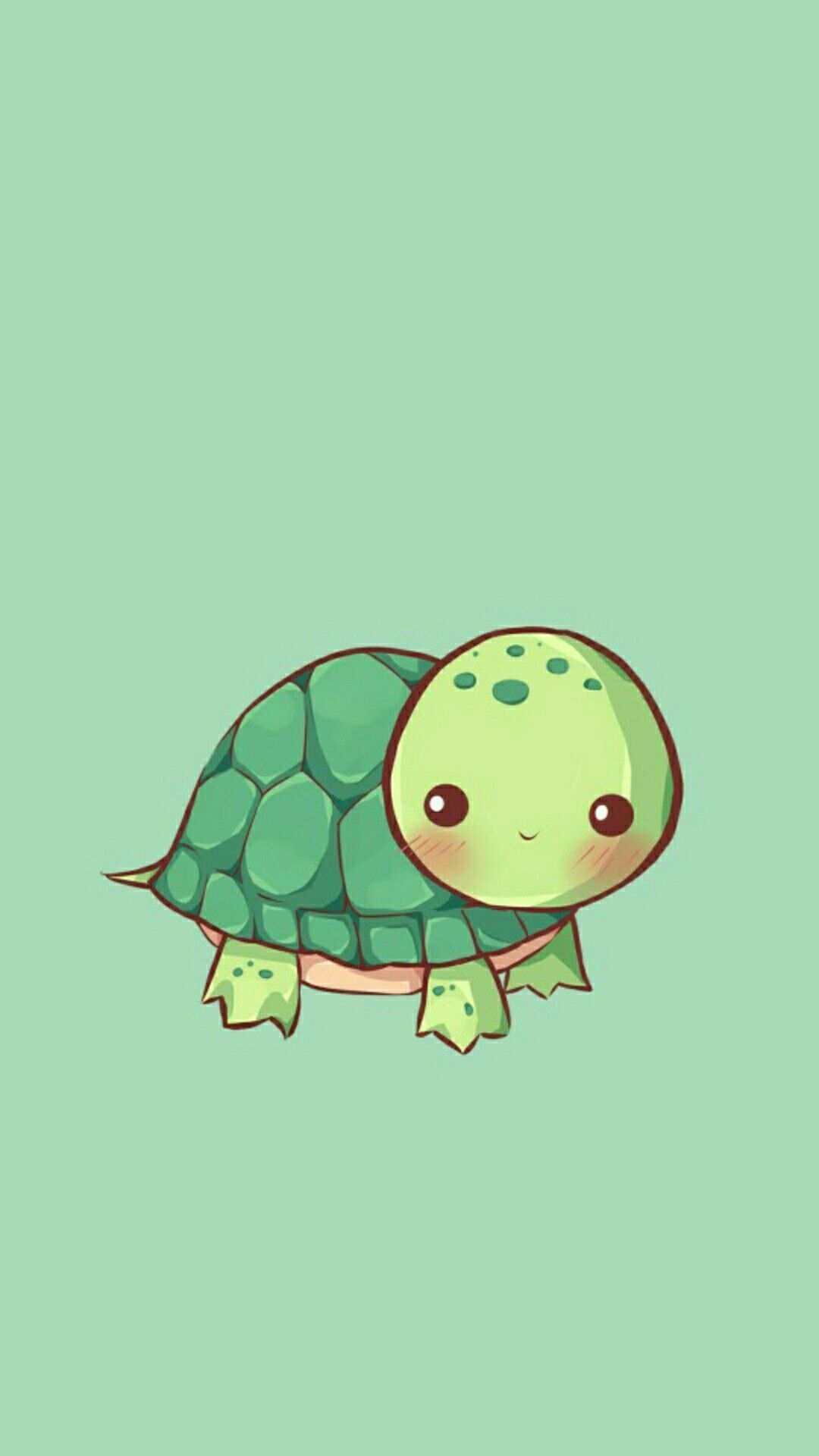 1080x1920 Kawaii. Cute turtle drawings, Turtle wallpaper, Wallpaper iphone cute, Phone