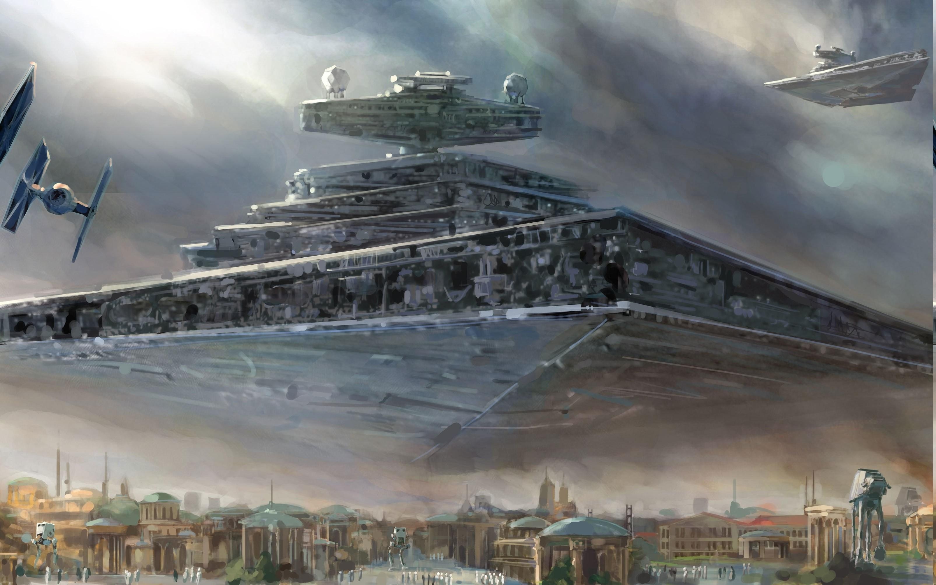 3220x2010 Imperial Star Destroyer Wallpaper HD, Desktop