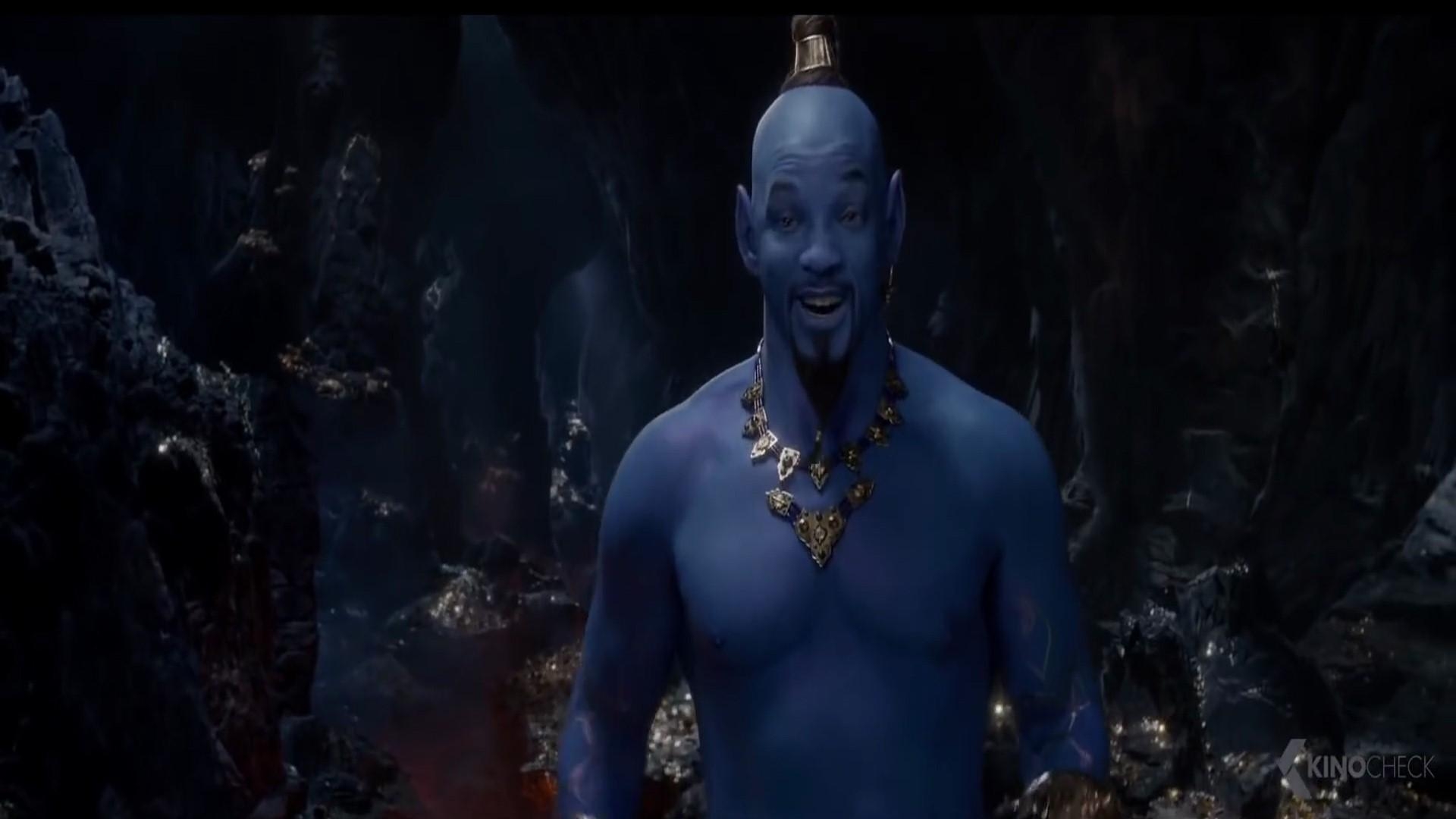 1920x1080 Will Smith as Genie in 2019 Film Aladdin, Desktop