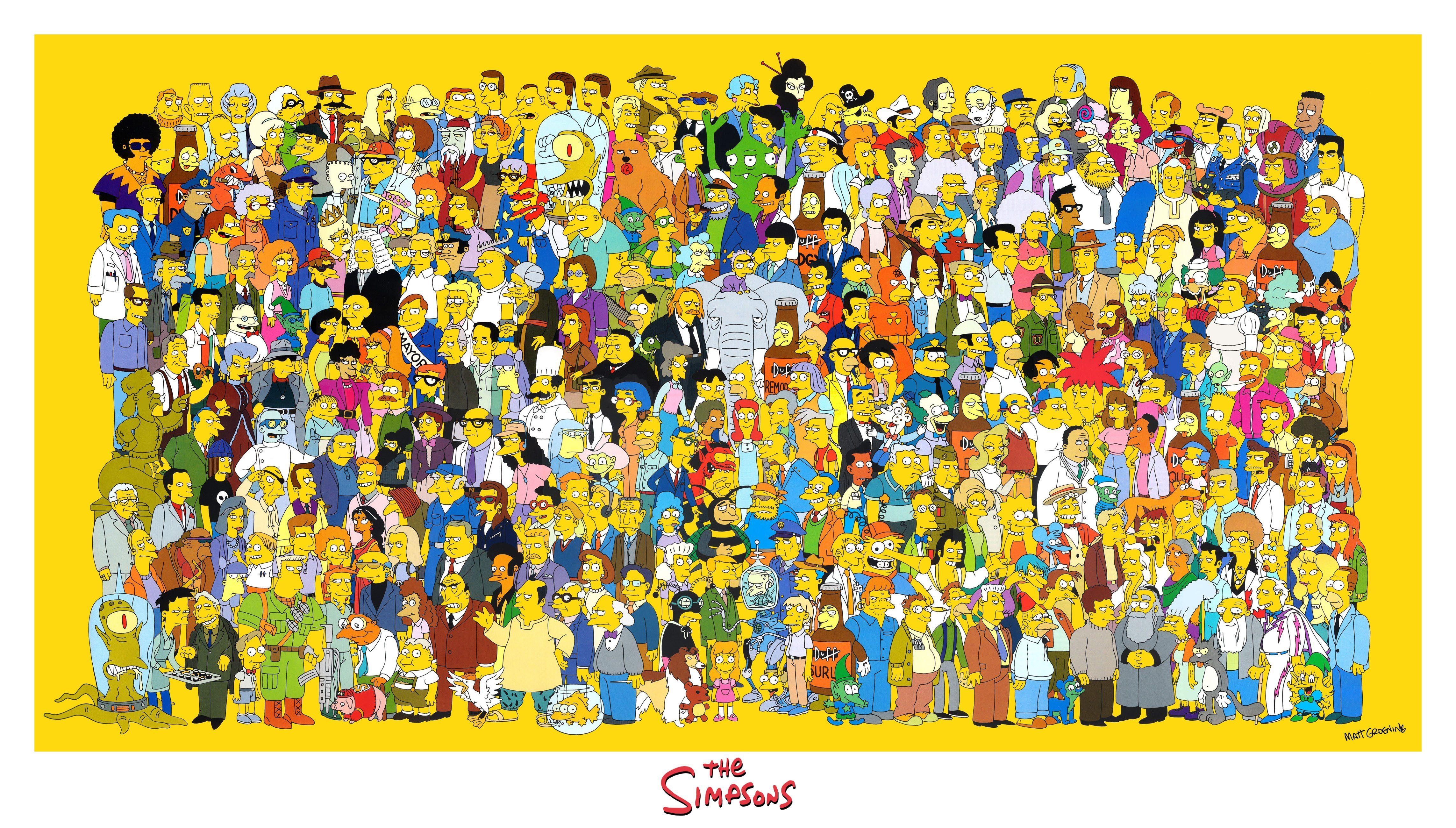 4580x2600 simpsons wallpaper, Desktop