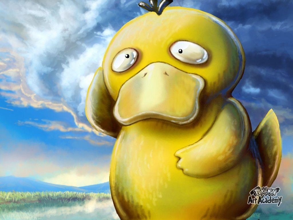 1030x770 Psyduck Pokemon Art Academy, Desktop