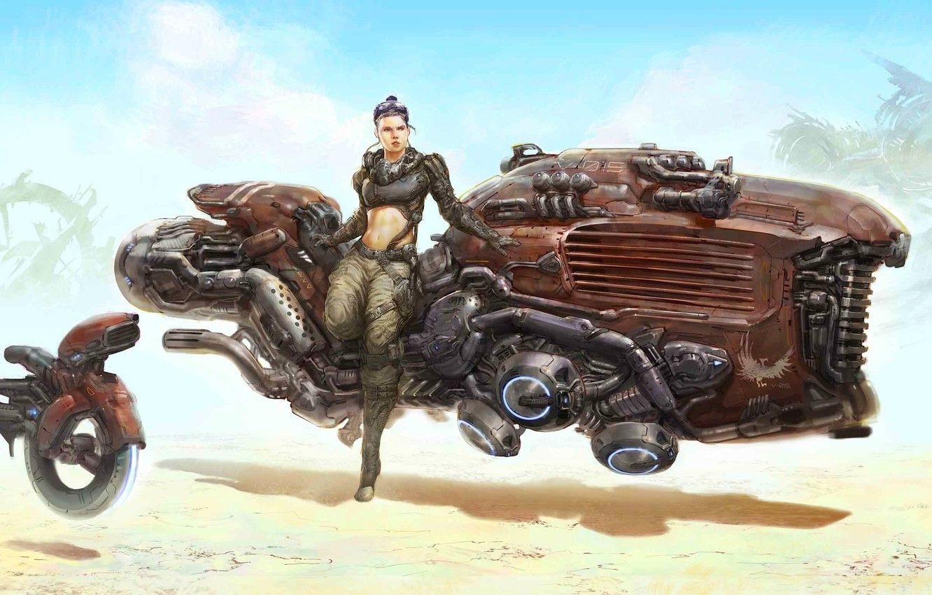 1340x850 Wallpaper Star Wars, Star wars, fan art, J Serna, Diesel Punk Rey image for desktop, section фантастика, Desktop