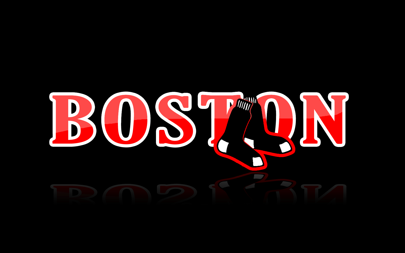 1680x1050 Dark Red Sox, Desktop