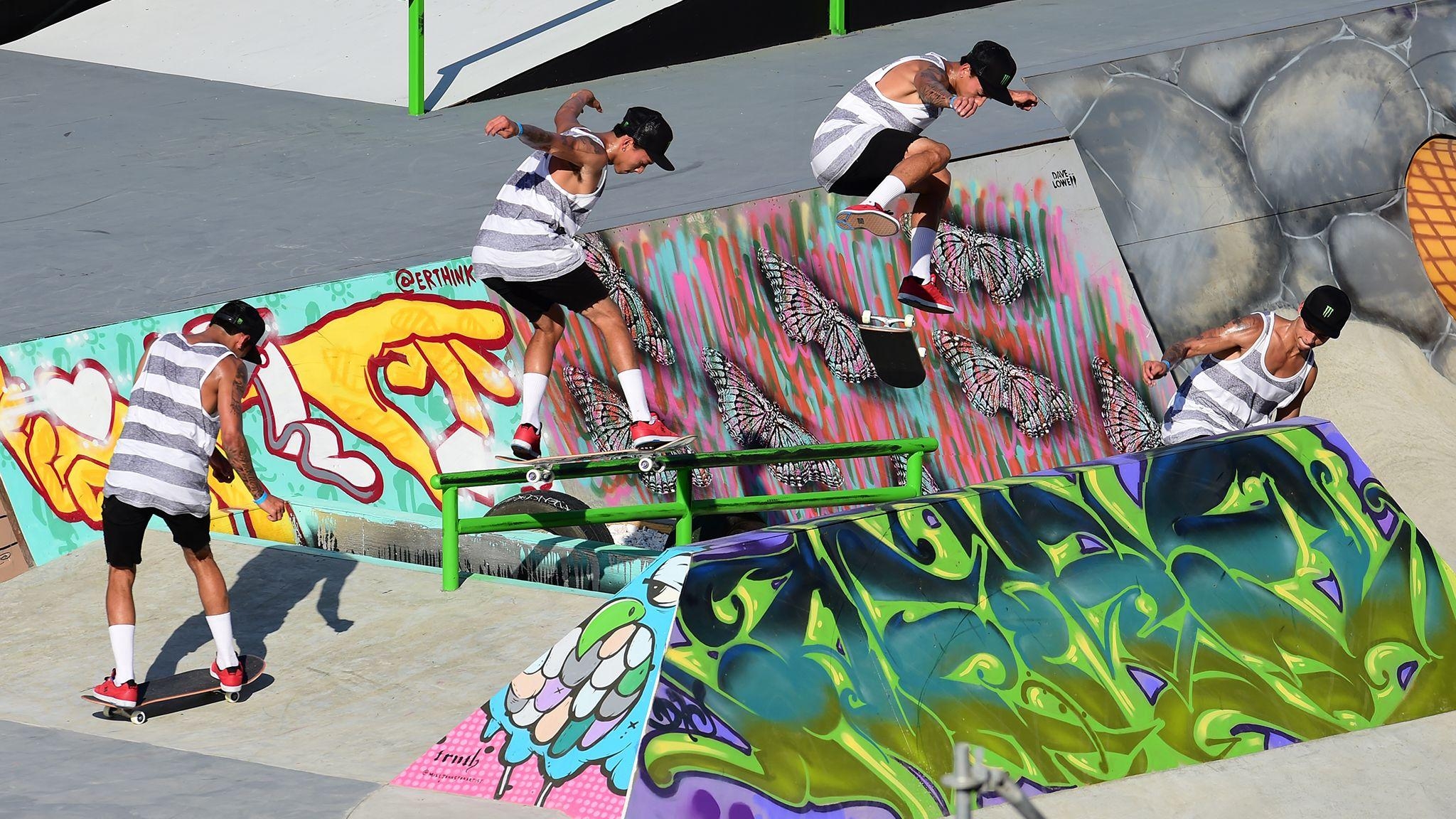 2050x1160 Skateboard Street Nyjah Huston Skateboard Street Nyjah Huston, Desktop