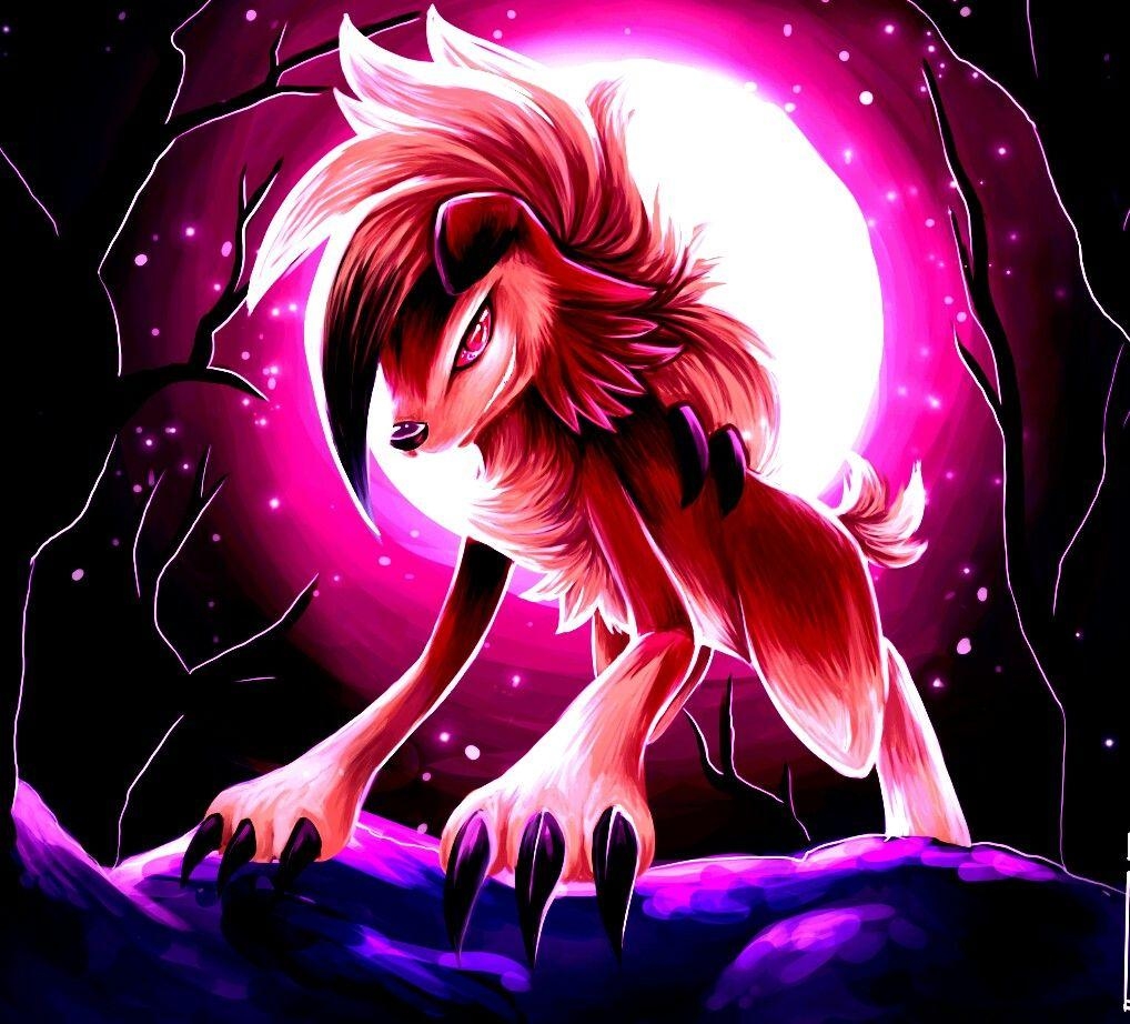 1020x930 Midnight Lycanroc. POKEMON! :D, Desktop