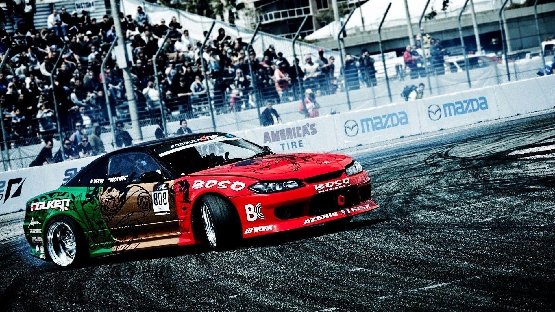 1920x1080 Drift Car Wallpaper, Desktop