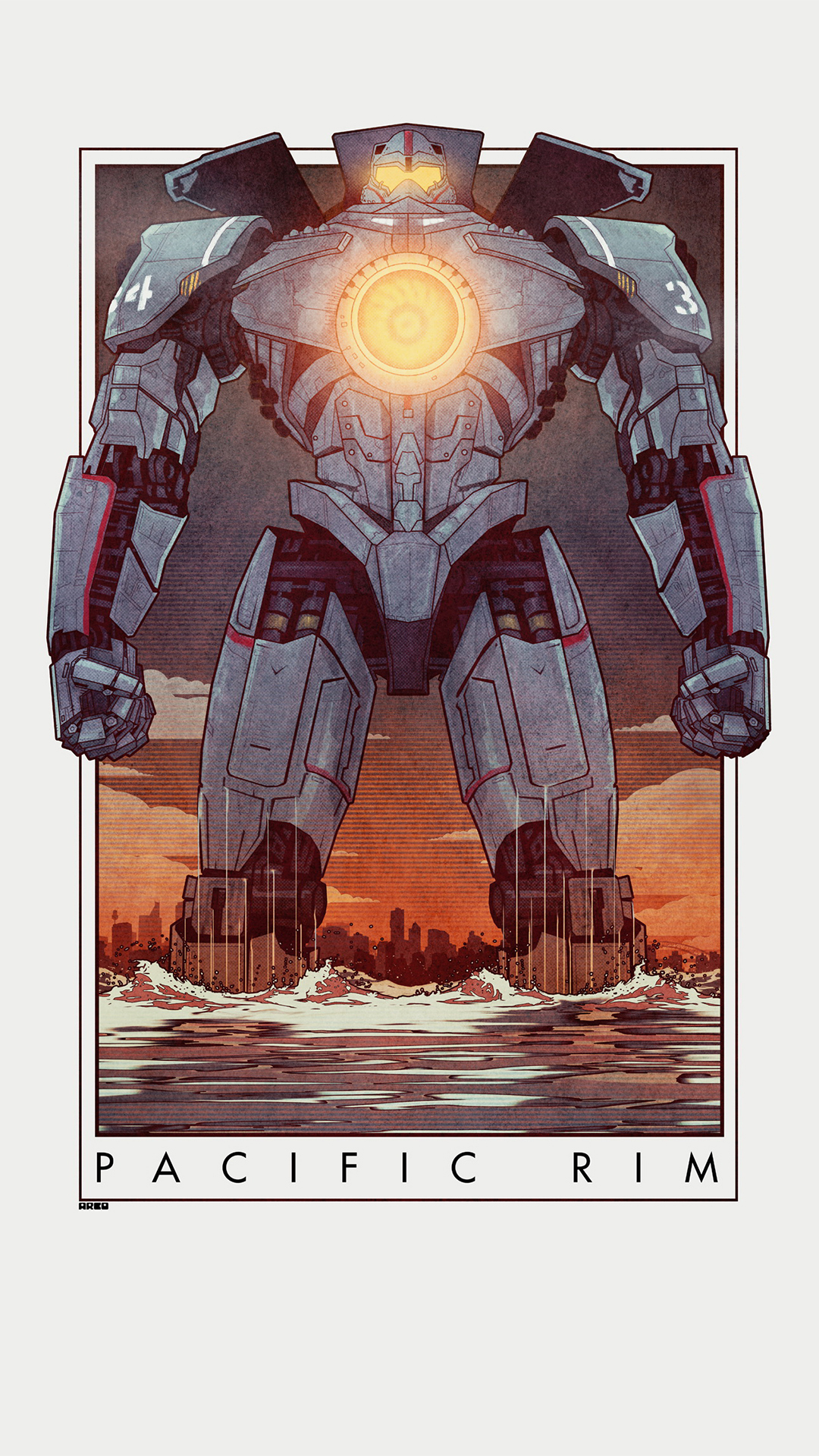 1080x1920 Pacific Rim robot cartoon htc one wallpaper, Phone