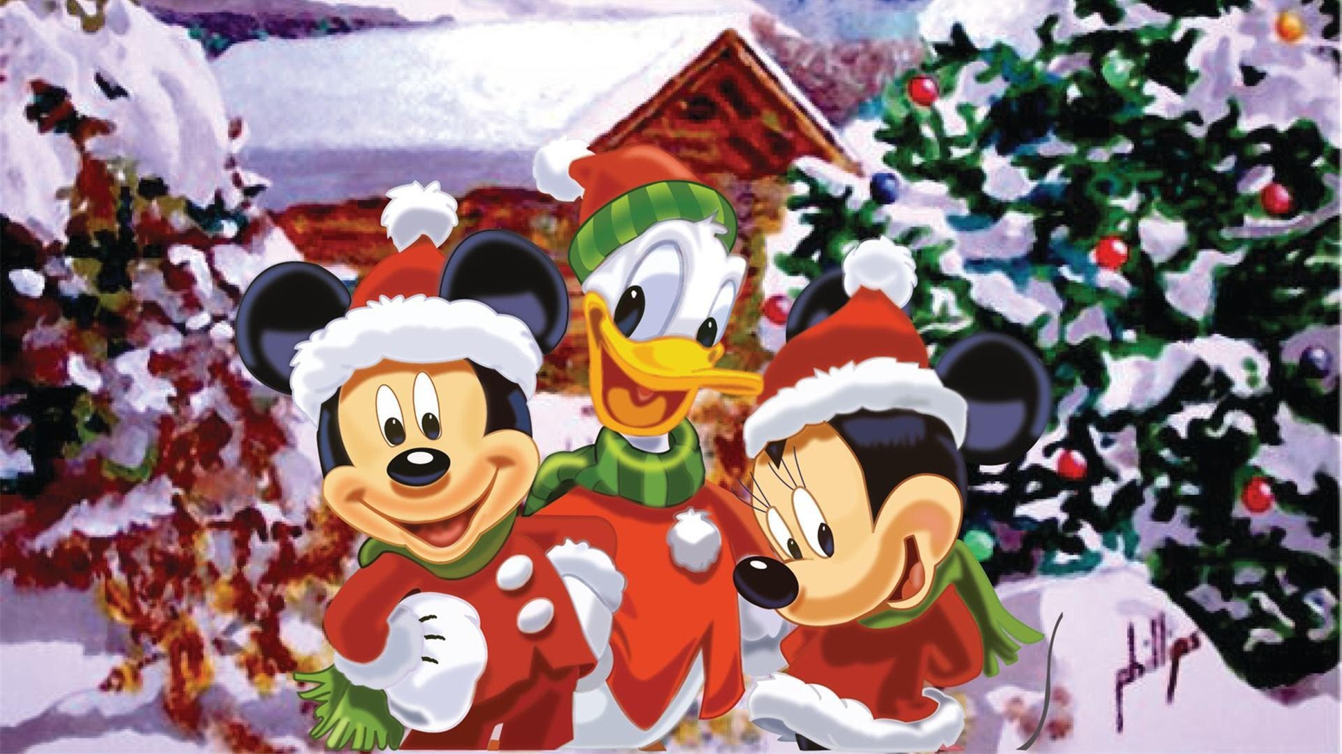 1920x1080 Mickey Mouse Christmas Wallpaper Cool Mickey Mouse, Desktop