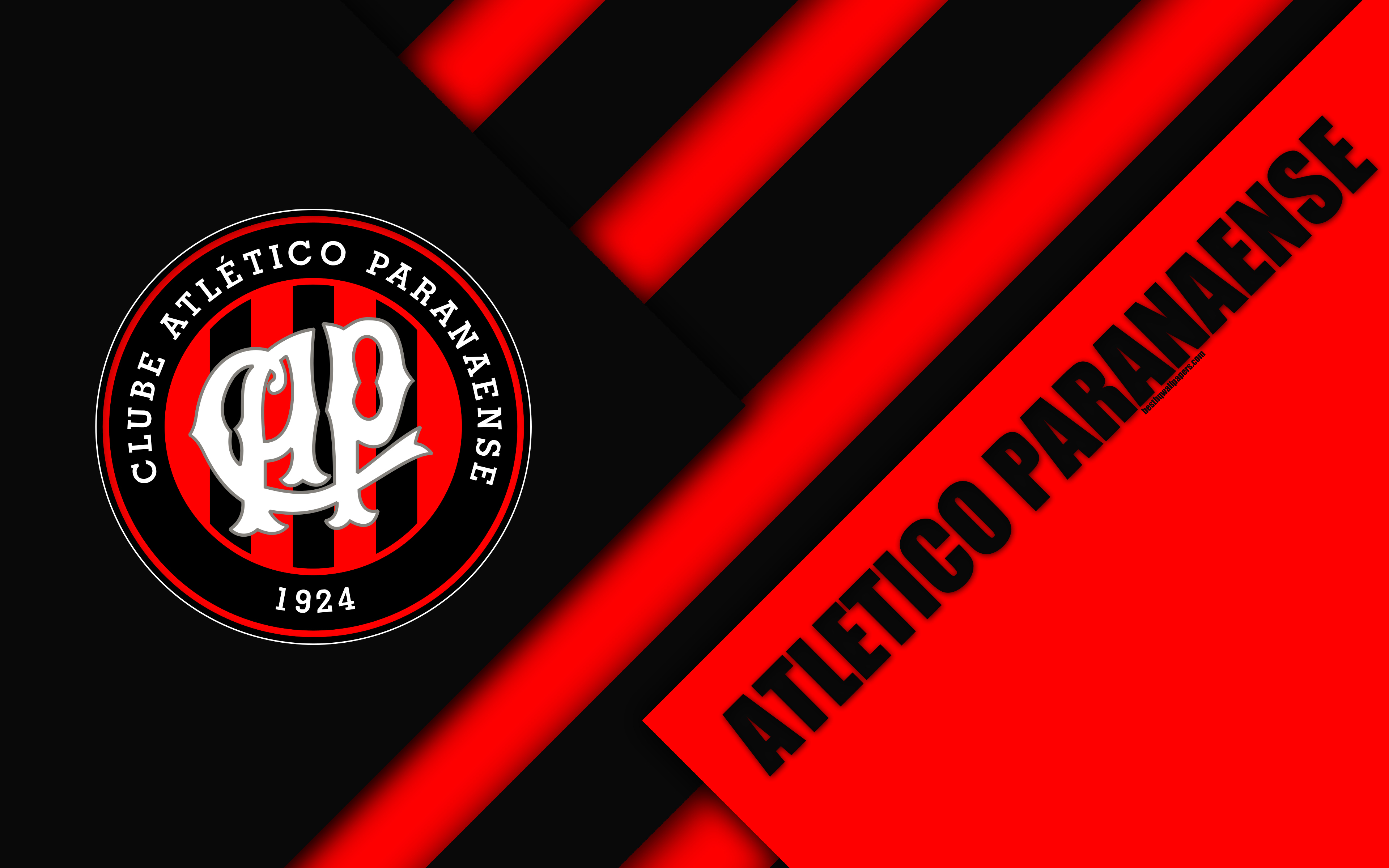 3840x2400 Download wallpaper Atletico Paranaense FC, Curitiba, Parana, Brazil, Desktop