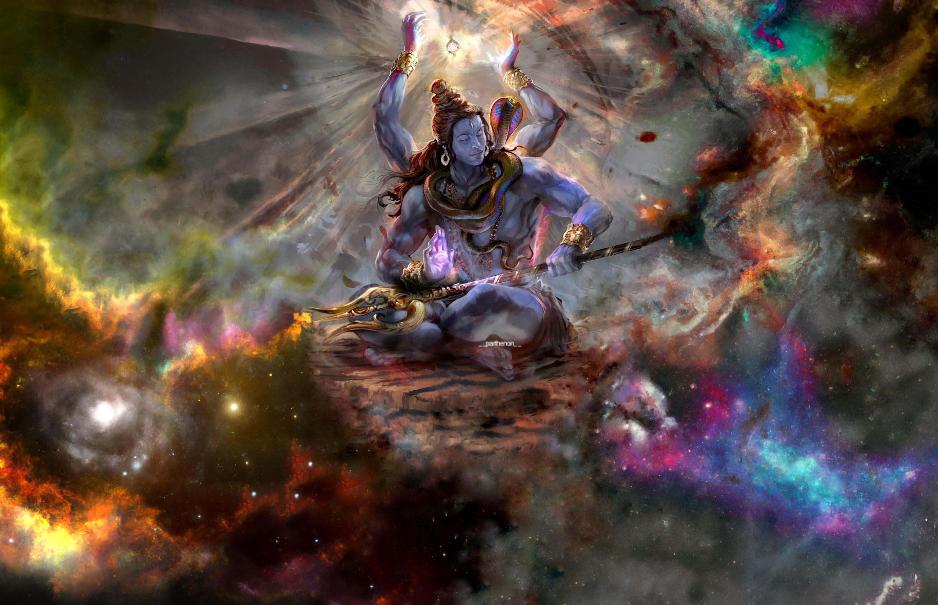 3080x1990 Shiva wallpaper, Desktop