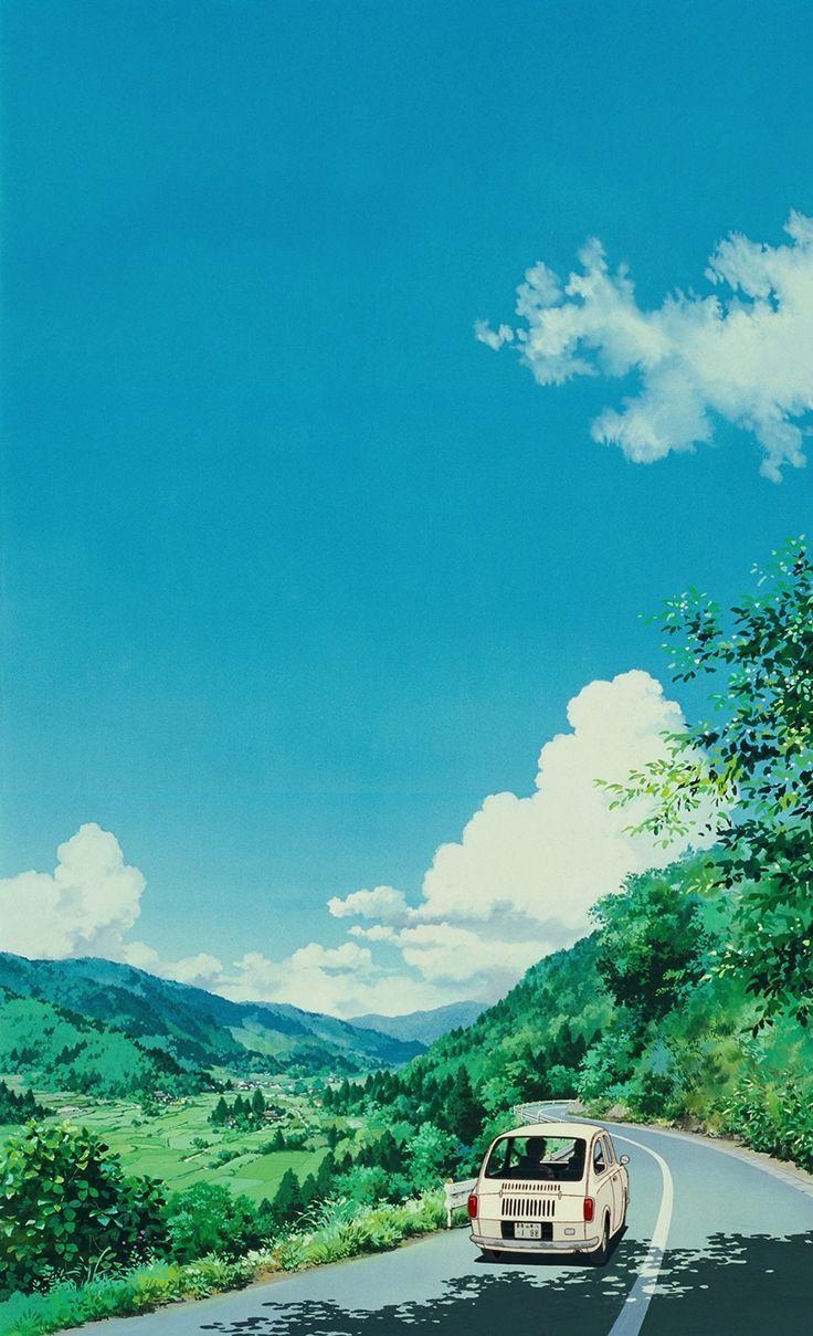 740x1210 Ghibli phone wallpaper dump. Ghibli artwork, Anime scenery wallpaper, Scenery wallpaper, Phone