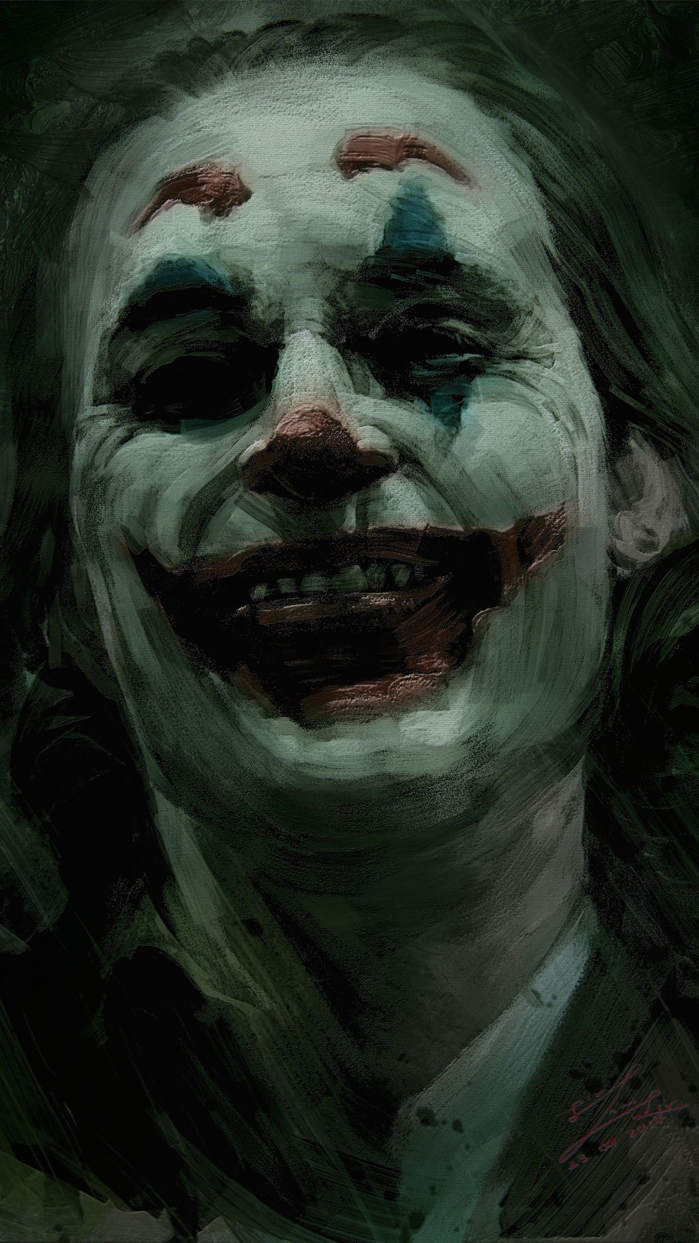 1440x2560 JOKER TRAILER RELEASED AND IT IS DARKLY UNIQUE. DC Comics, Batman, DCEU, DC Extended Universe, Todd Phillips, Joaqu. Joker artwork, Joker smile, Joker wallpaper, Phone