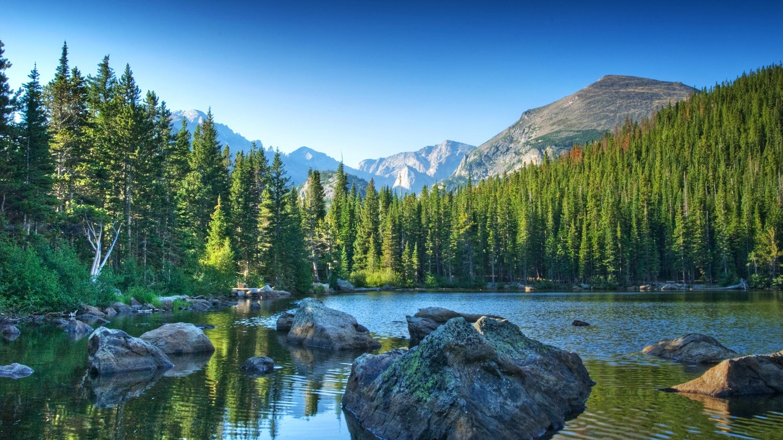 2560x1440 Rocky Mountain National Park Summer Wallpaper 2. St. James Roman, Desktop