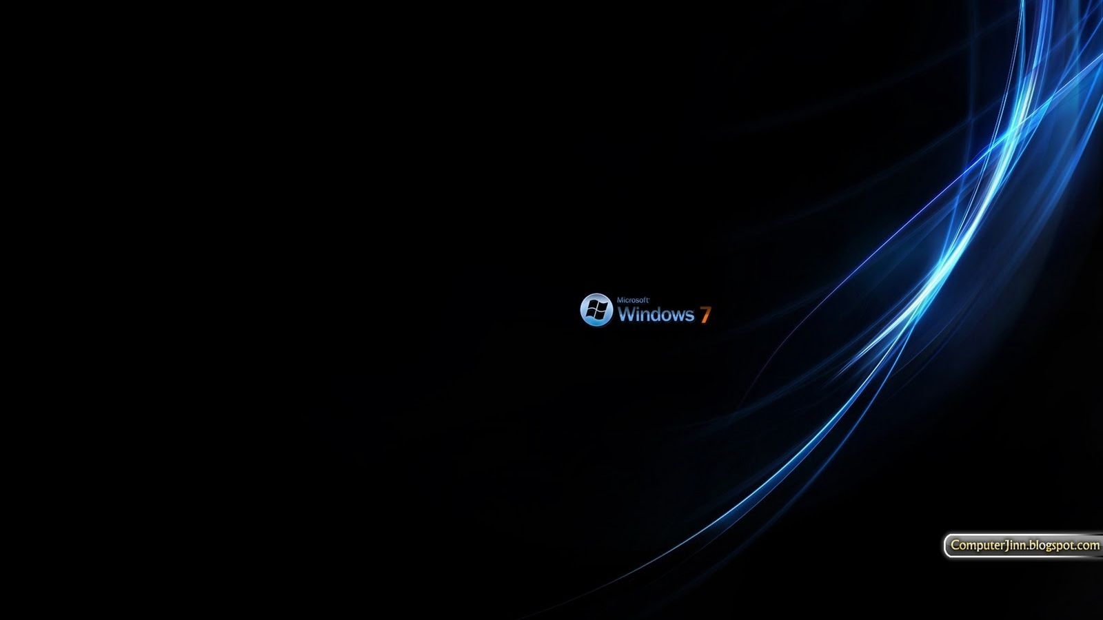 1600x900 Free download Windows 7 Black and Dark HD Wallpaper Click any, Desktop