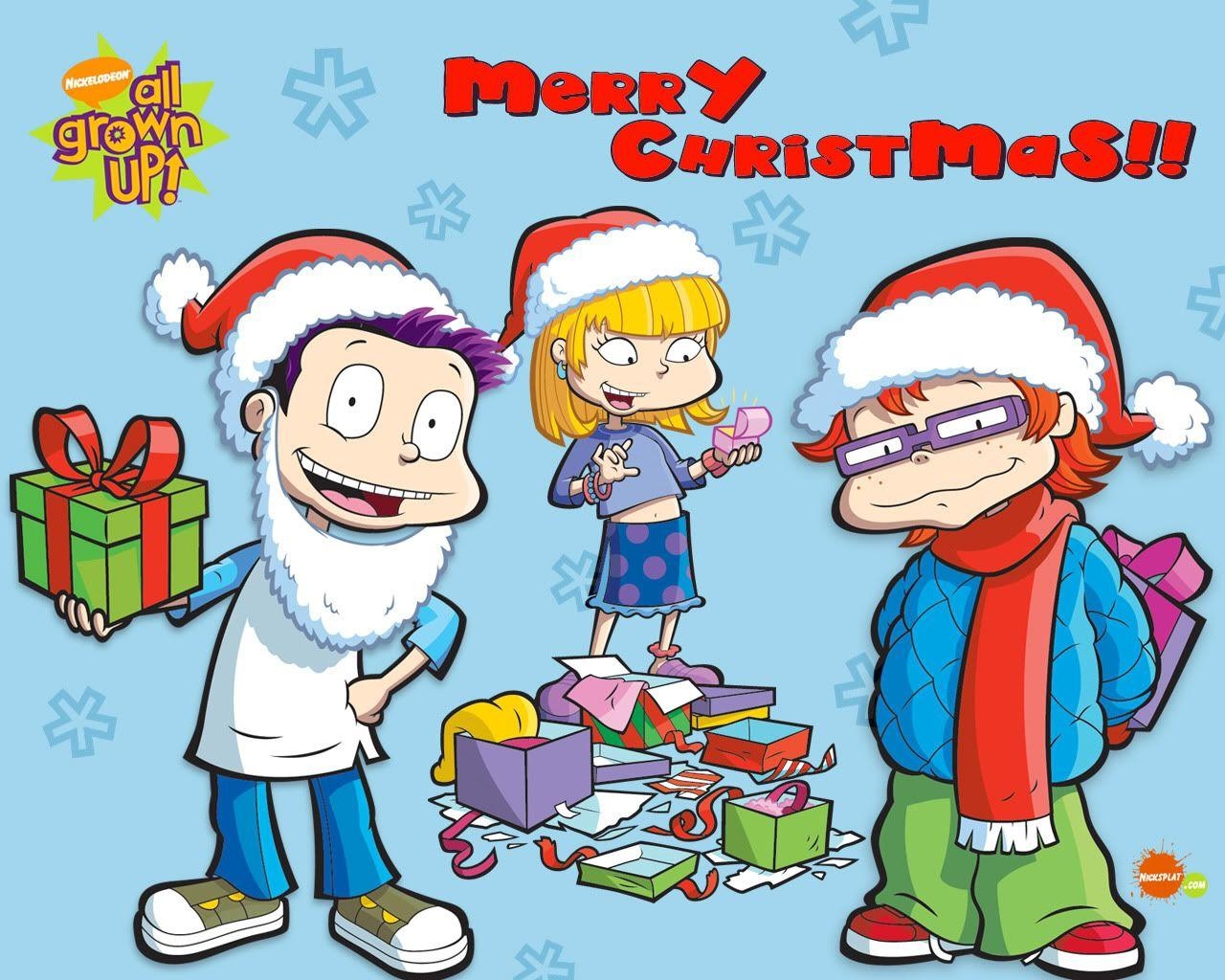 1280x1030 Nickelodeon Christmas Wallpaper, Christmas Cartoons, Desktop