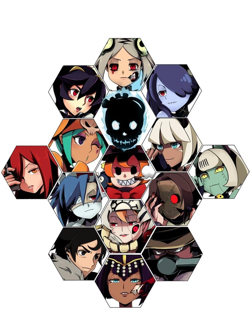 850x1140 px Skullgirls 467.53 KB, Phone