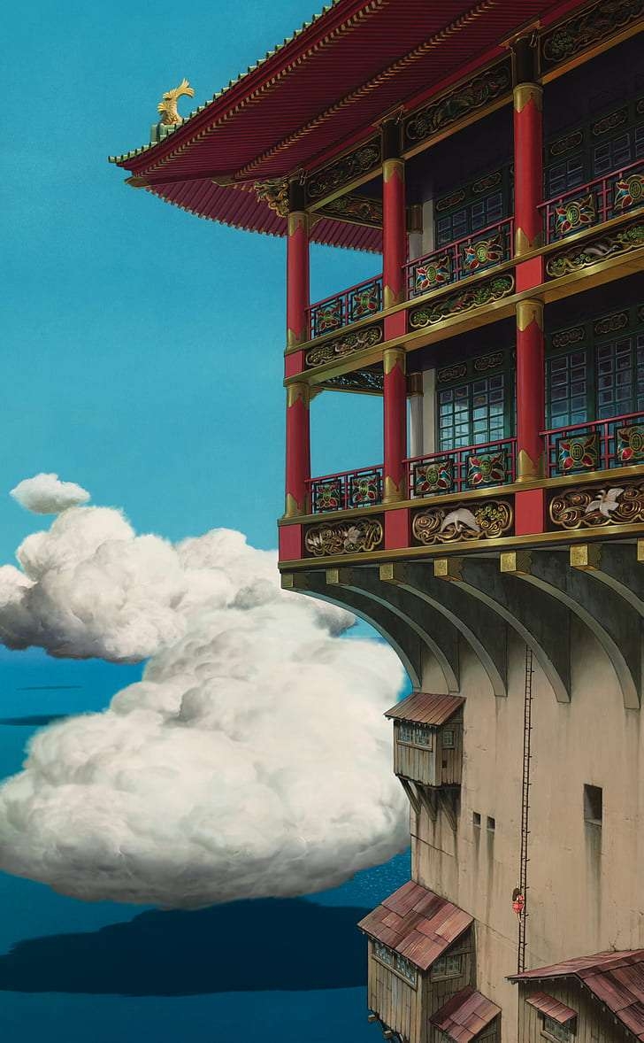 730x1180 iPhone 4k Resolution Ultra HD 4k iPhone Spirited Away Wallpaper, Phone