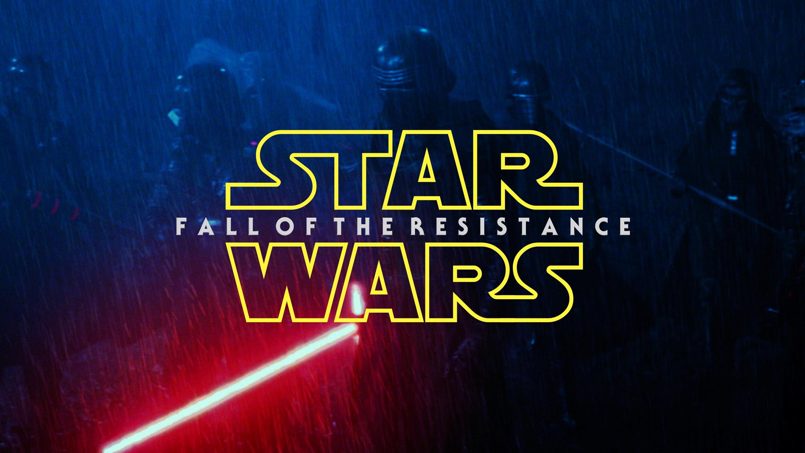 2560x1440 Star Wars Fall Of The Resistance Episode VIII Wall, Desktop