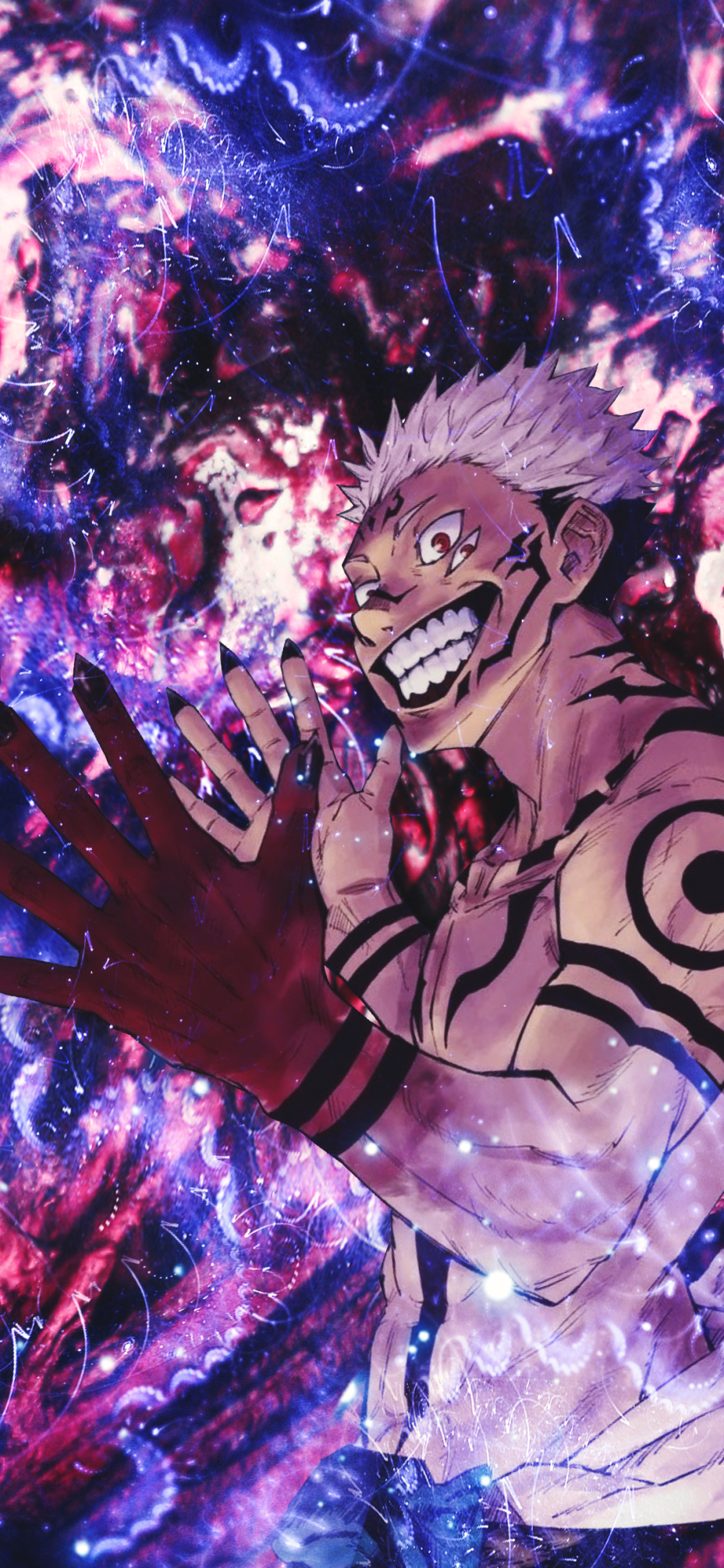 930x2010 Jujutsu Kaisen Sukuna Wallpaper For Tech, Phone