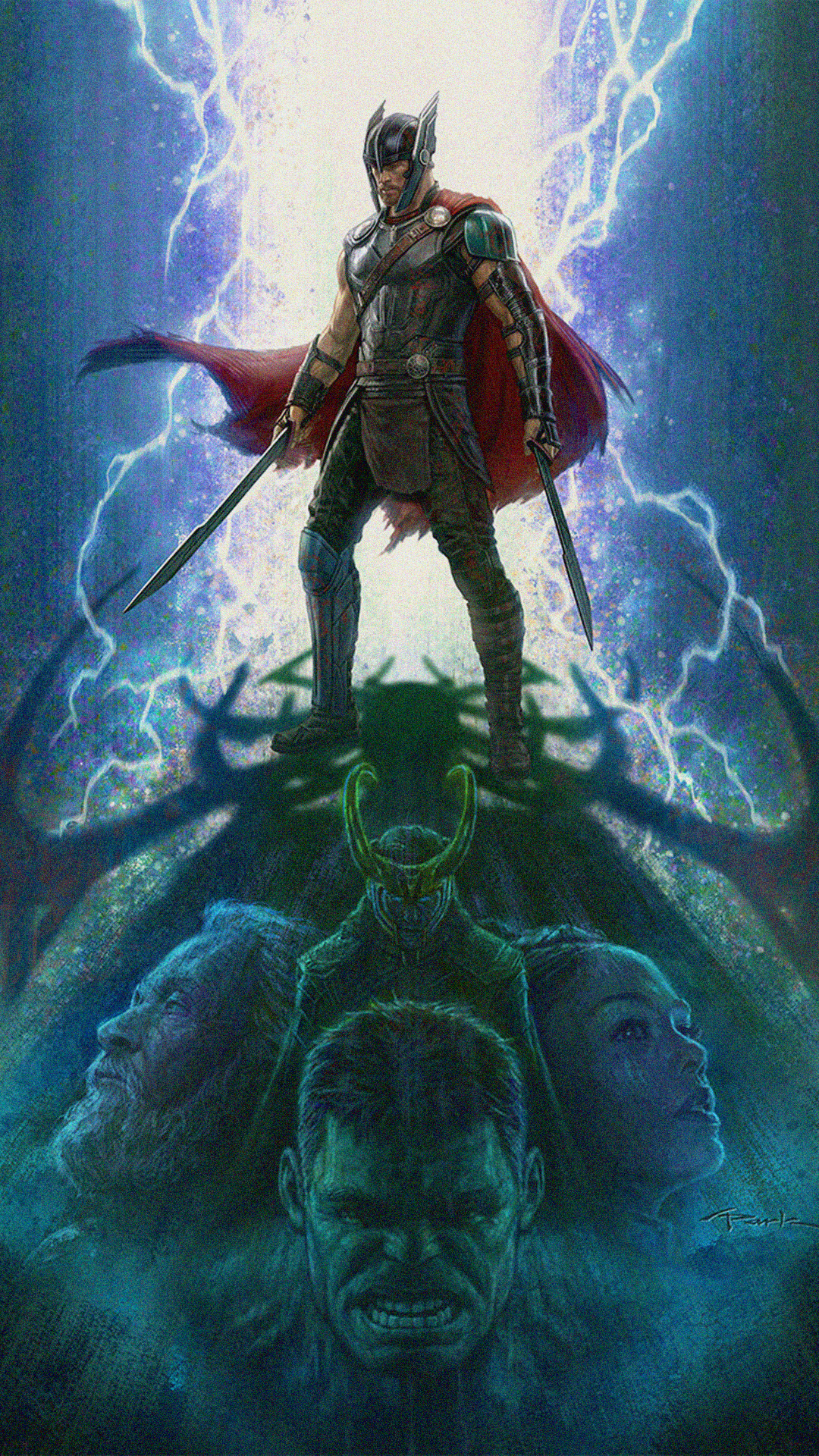 1080x1920 Thor phone wallpaper. HeroScreen.heroscreen.cc, Phone