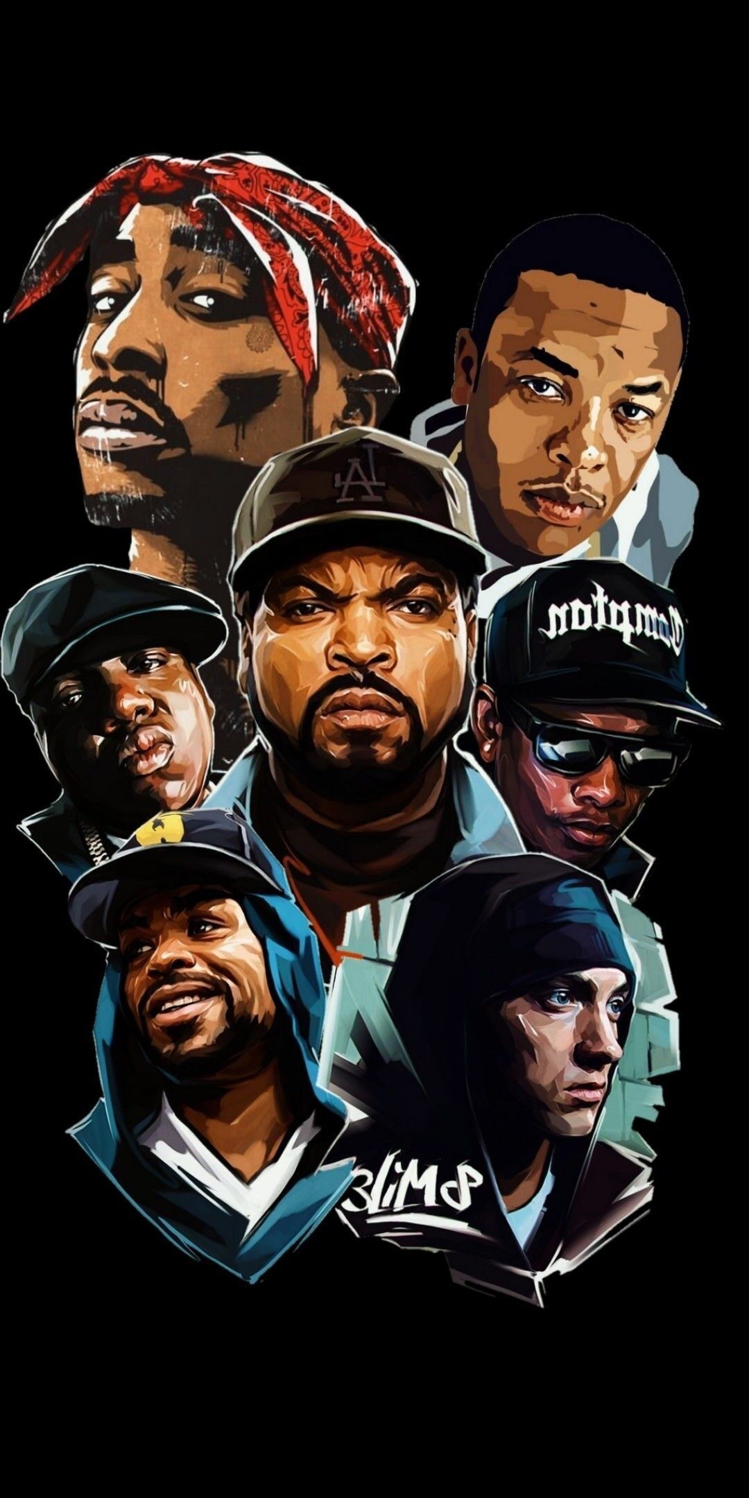 1080x2160 Ice Cube Wallpaper, Phone