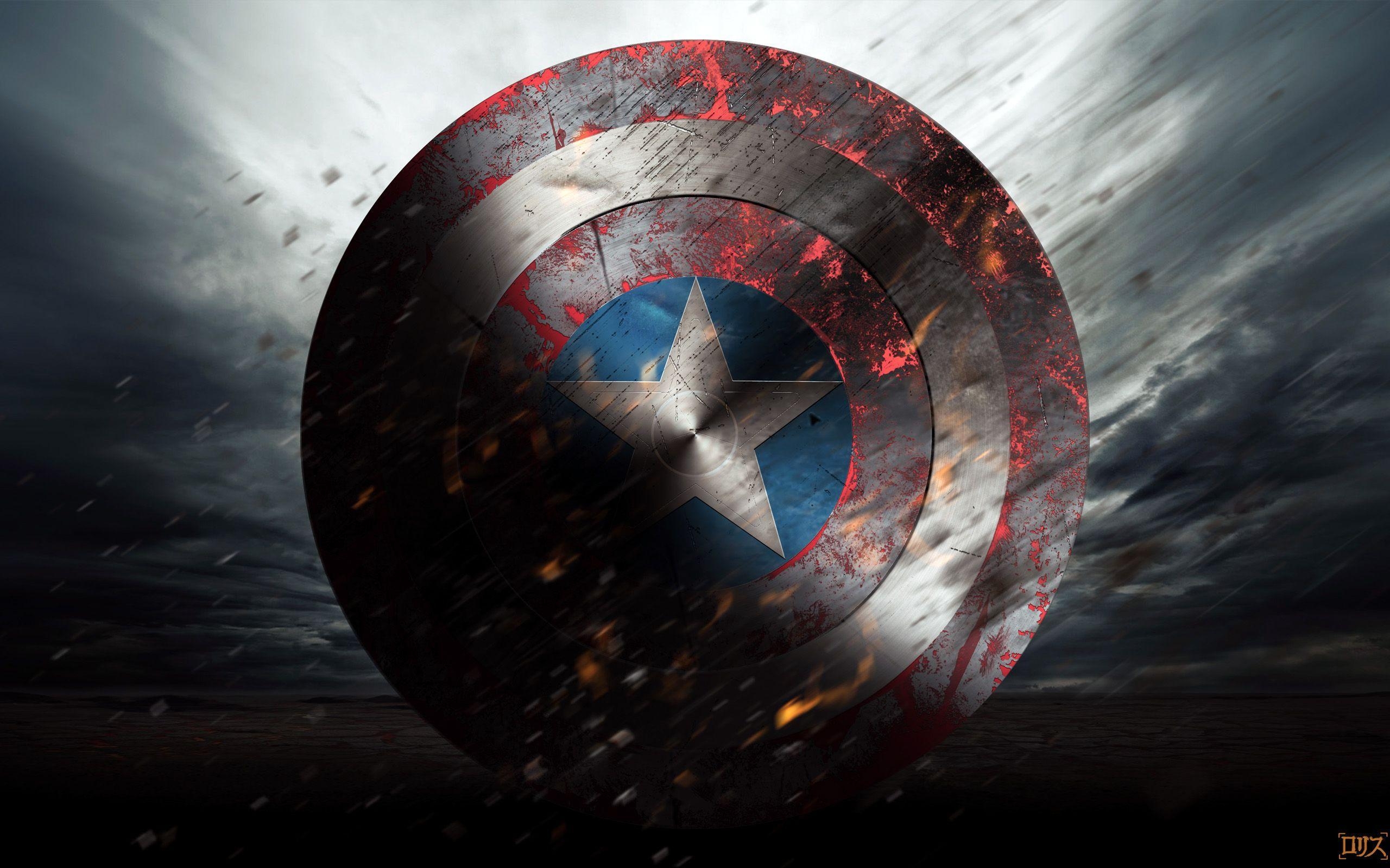 2560x1600 Captain America Shield Wallpaper HD, Desktop