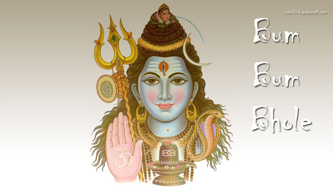 1370x770 Bhole shankar image free download for desktop & laptop, Desktop