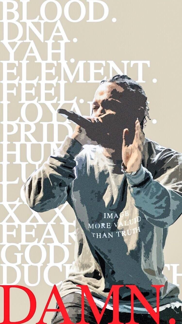 750x1340 Kendrick Lamar iPhone Wallpaper, Phone