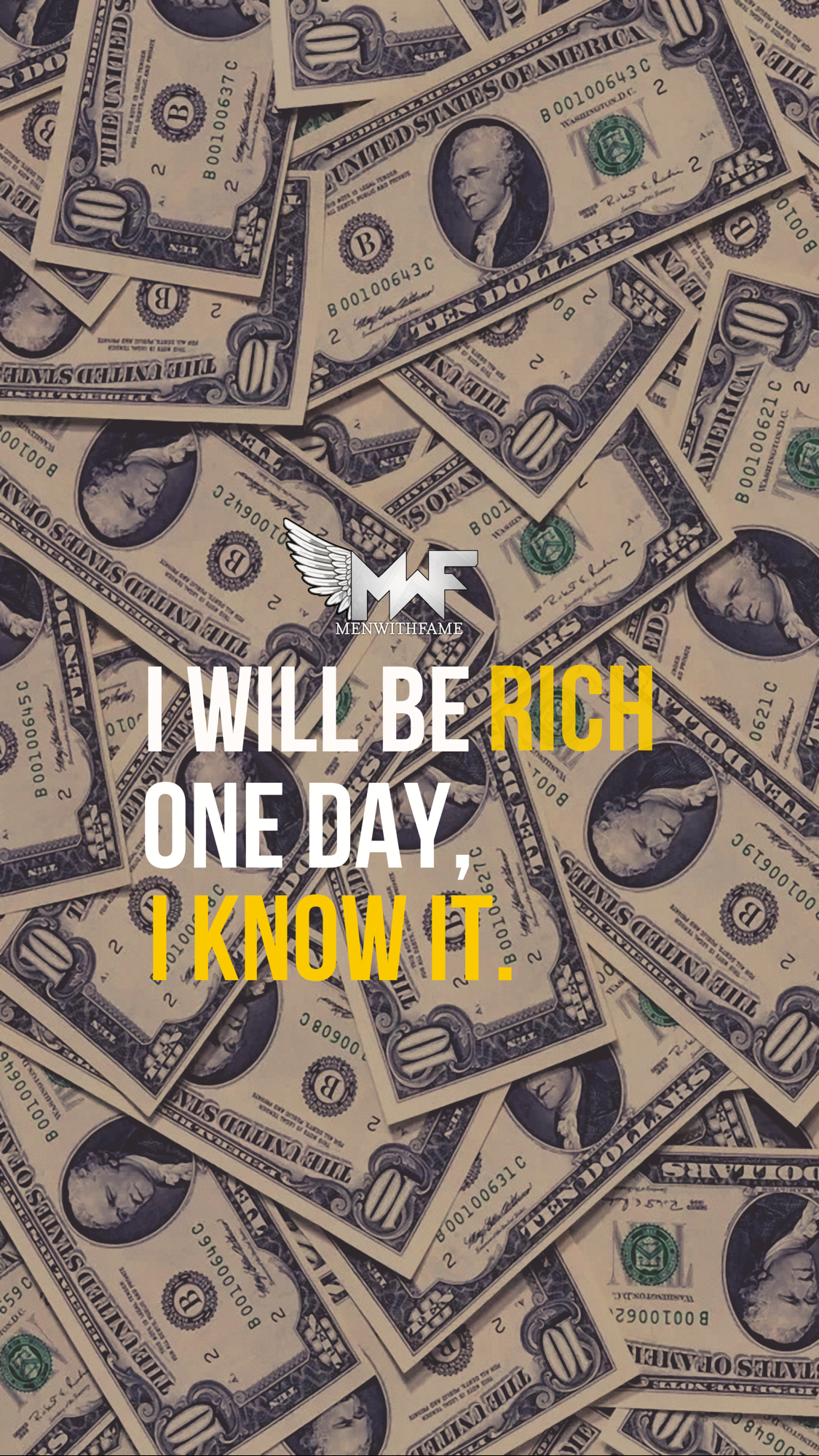 1130x2010 Wallpaper Amazing Dollar Money Quotes Rich people Billionermindsets Beautiful HD wallpaper. Money wallpaper iphone, Rich money, Money background, Phone