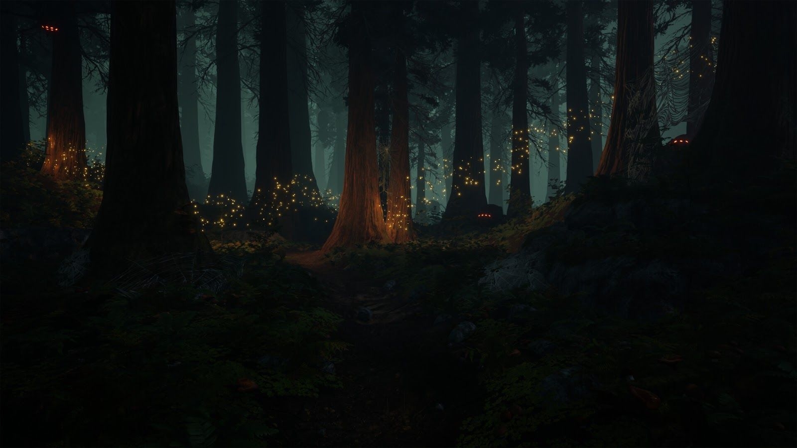 1600x900 Fantasy Forest, Desktop