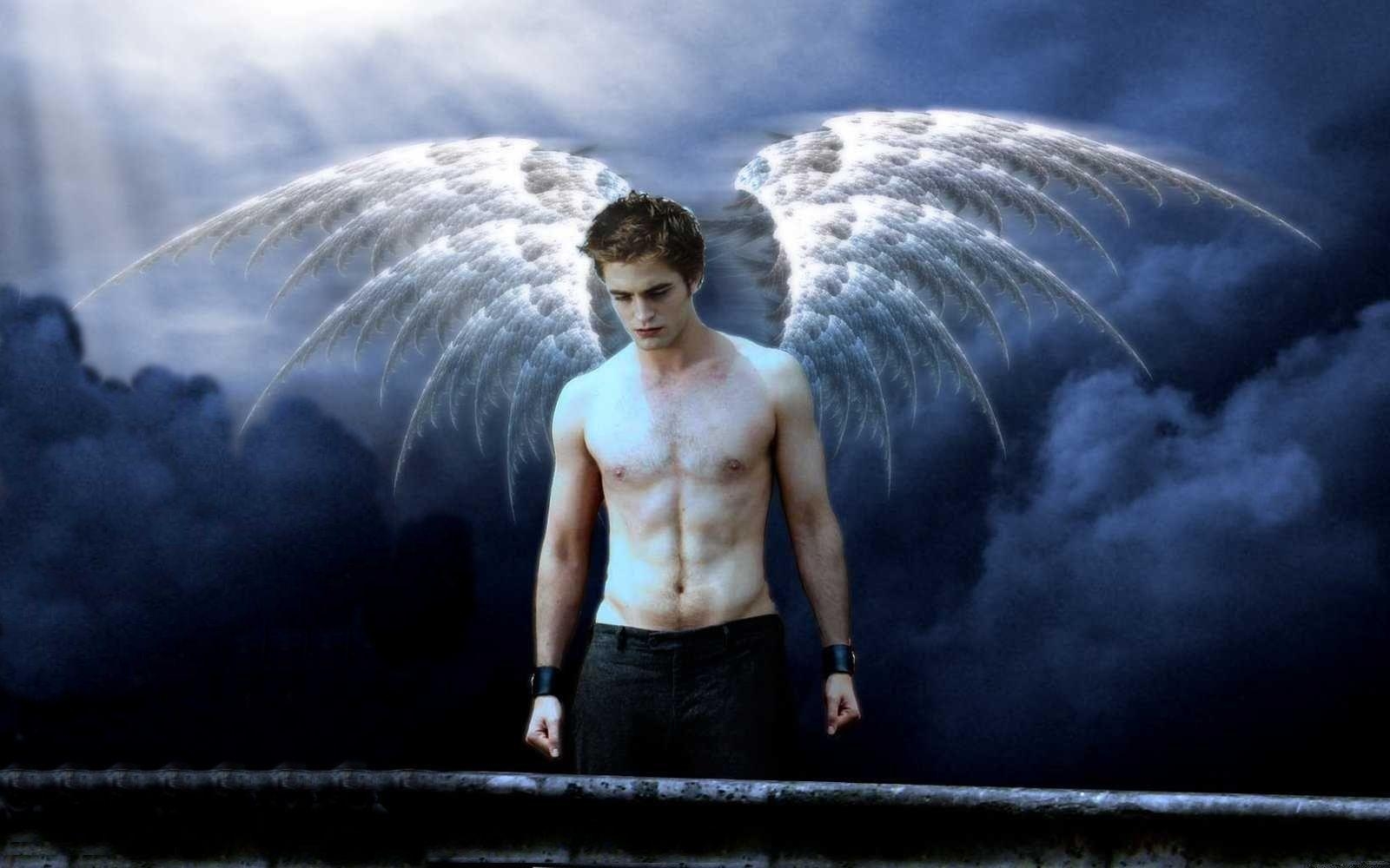 1600x1000 Free Wallpaper Edward Cullen(Robert Pattinson) angel, Desktop