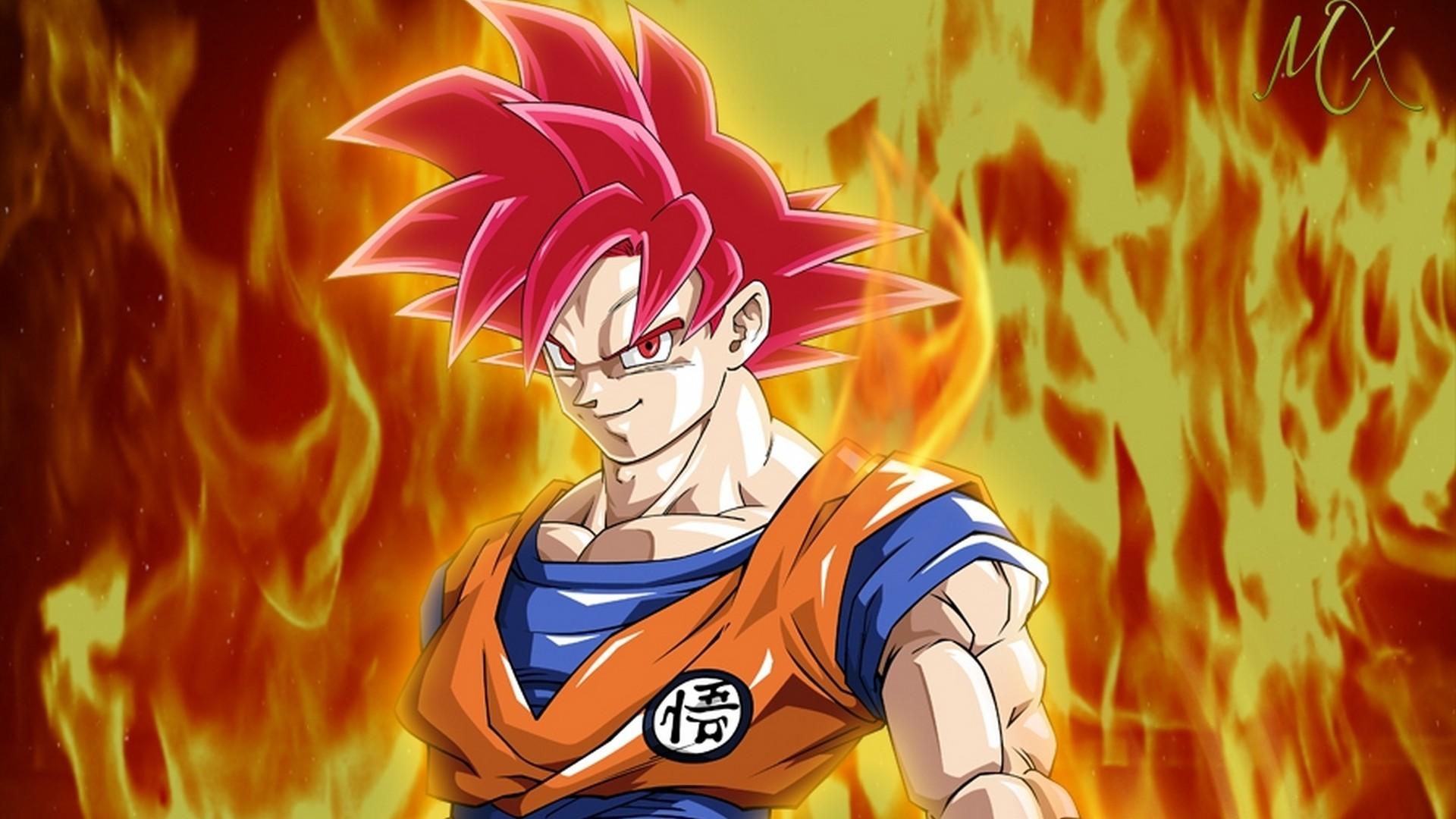 1920x1080 Goku Super Saiyan God Wallpaper Cute Wallpaper, Desktop