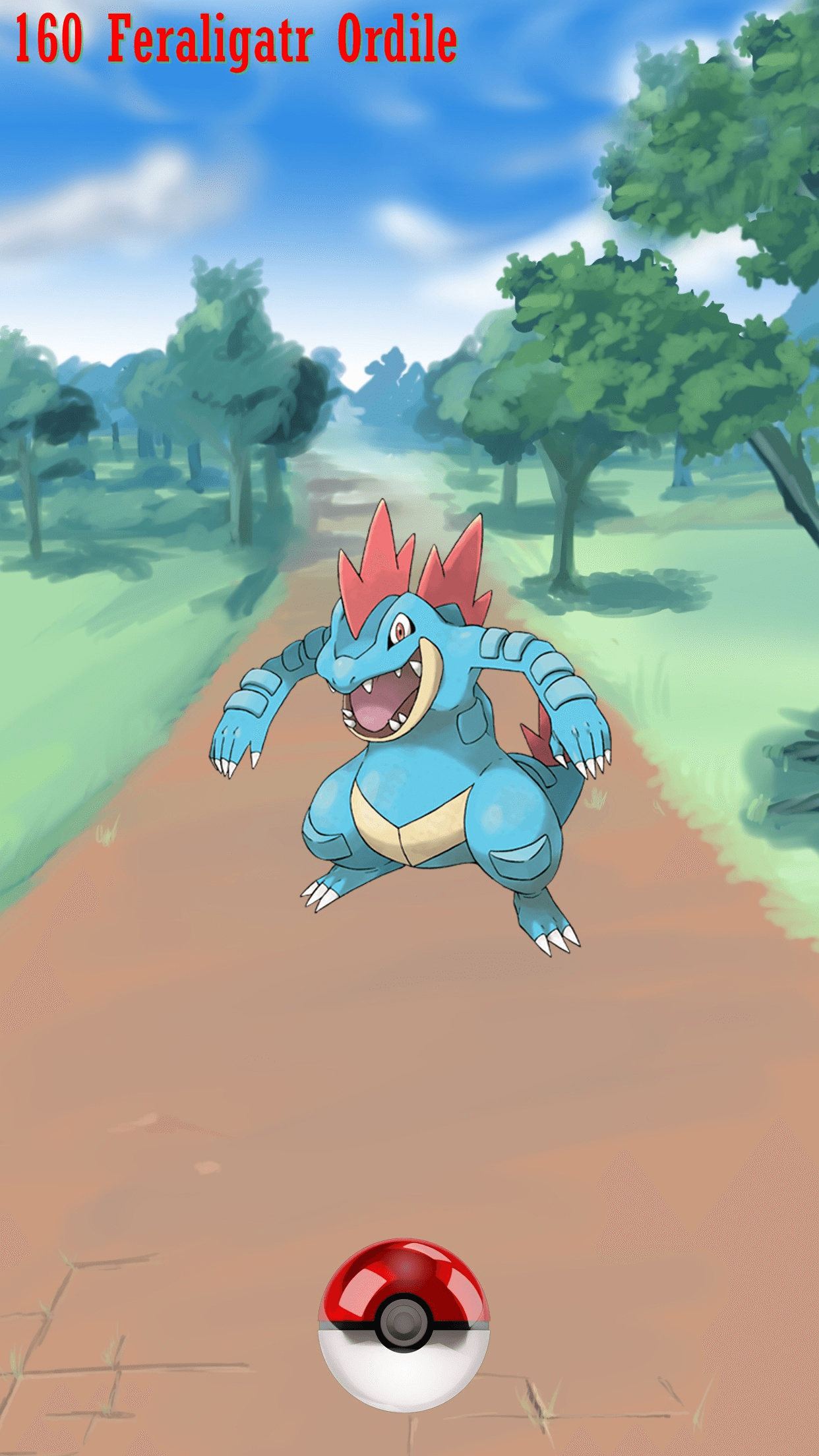 1250x2210 Street Pokeball Feraligatr Ordile, Phone