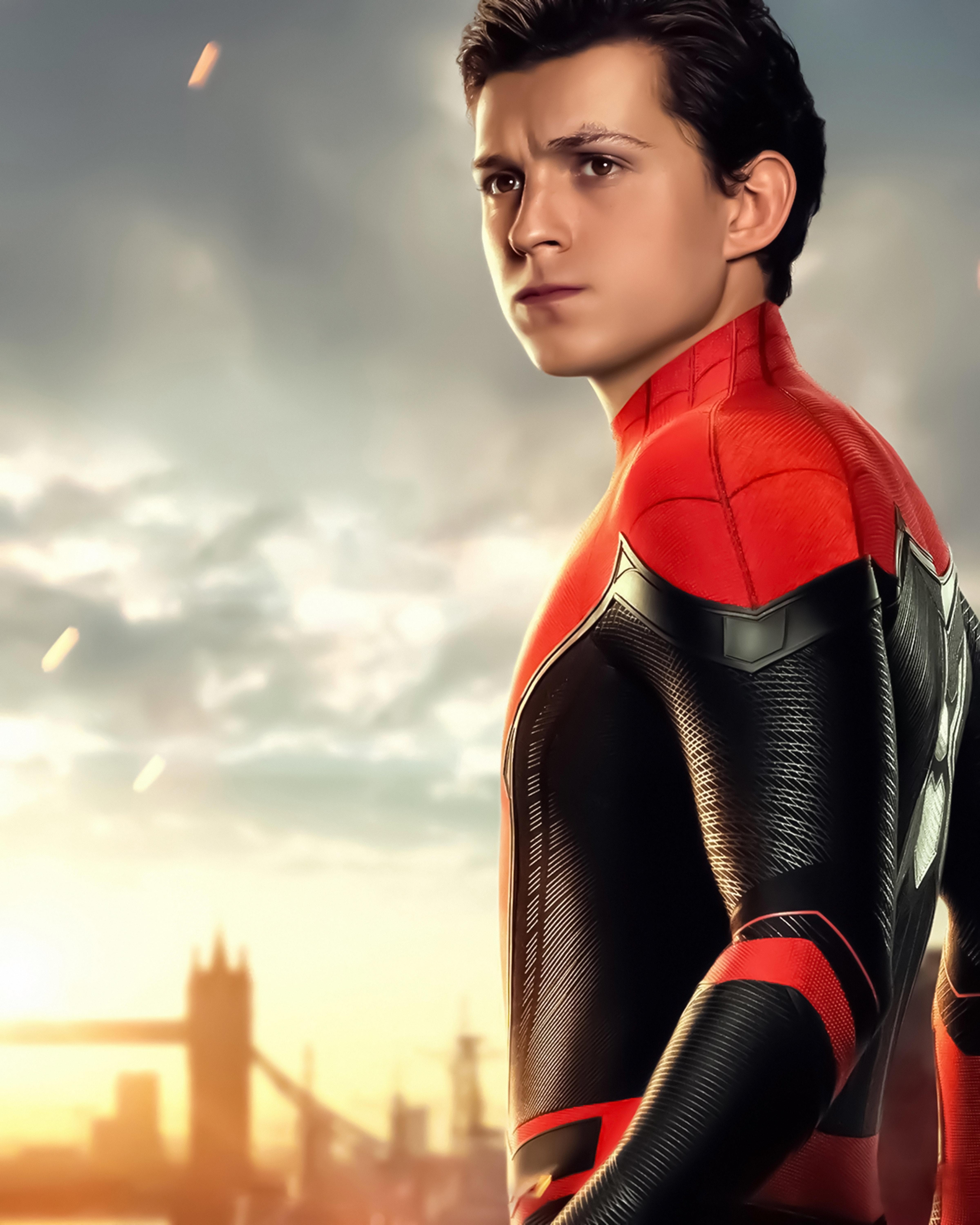 4800x6000 Tom Holland Spider Man Far From Home Poster Wallpaper, HD Movies 4K, Phone