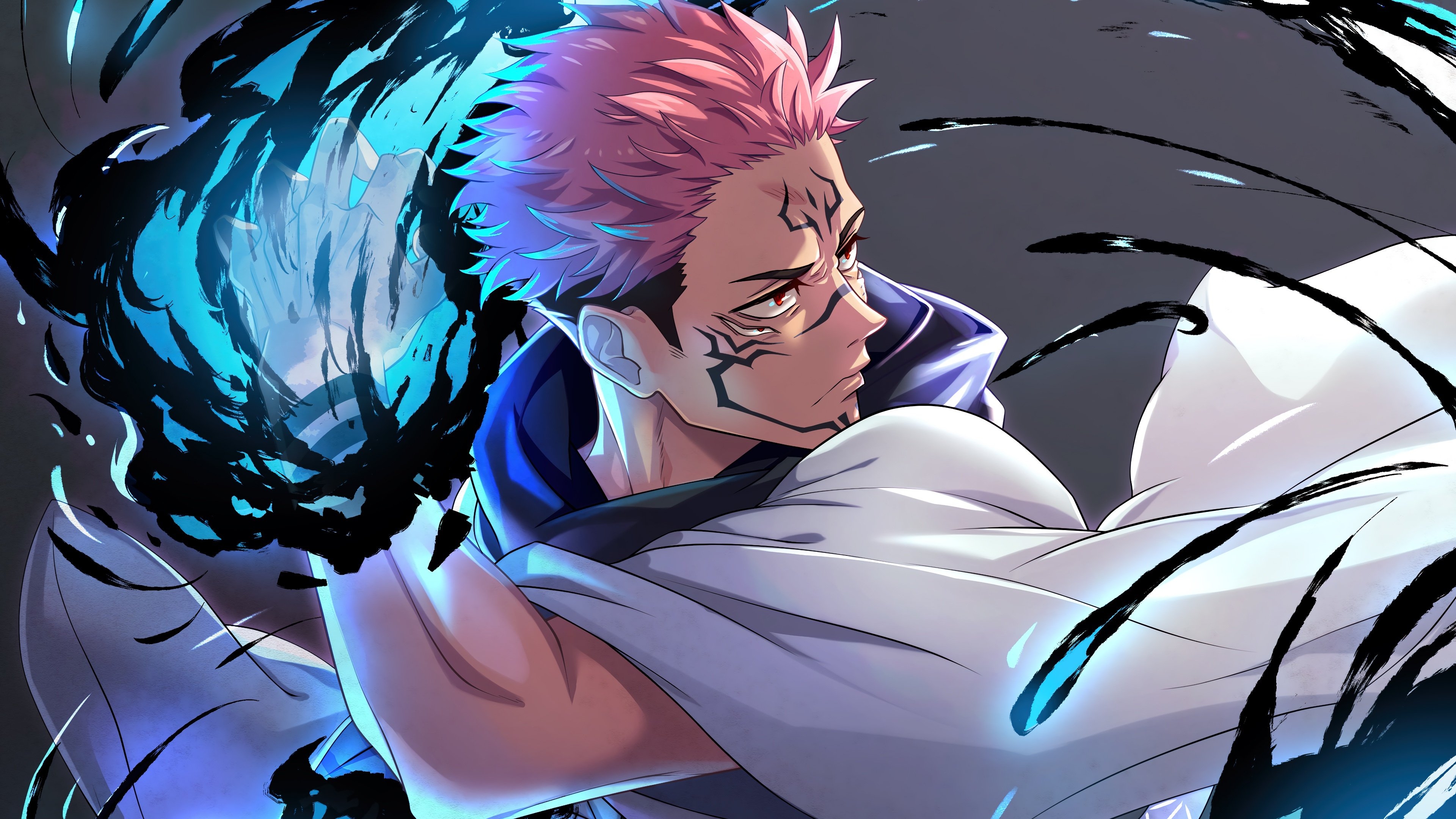 3840x2160 sukuna, jujutsu kaisen, 呪術廻戦, 4k, pc Gallery HD Wallpaper, Desktop