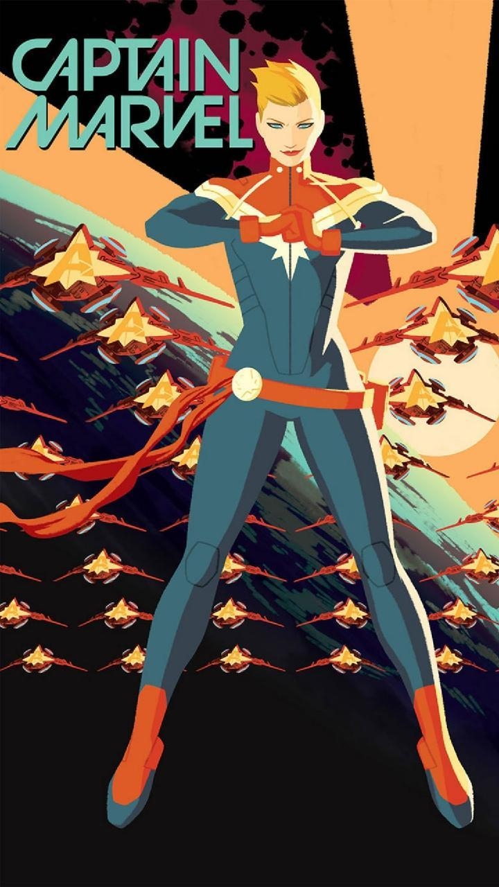 720x1280 Captain Marvel Wallpaper, Phone