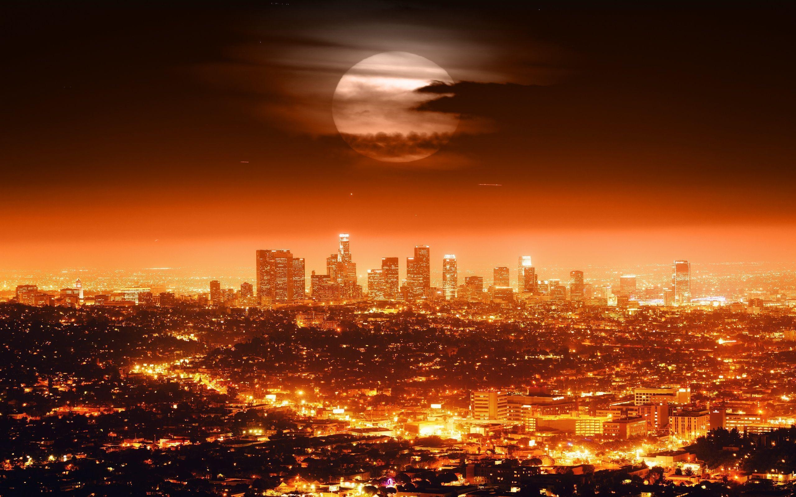 2560x1600 Los Angeles HD Wallpaper, Desktop