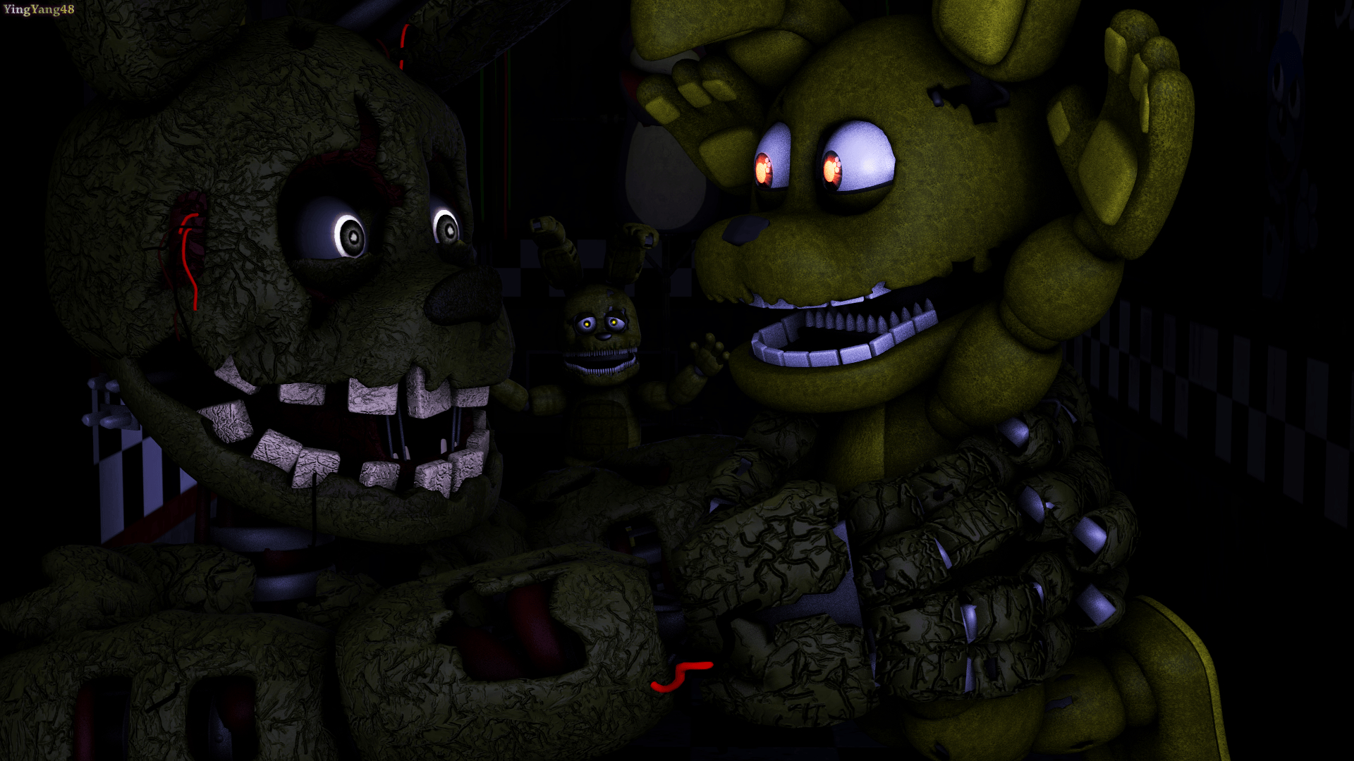 1920x1080 Five Nights at Freddy's 3 HD Wallpaper. Background Image, Desktop