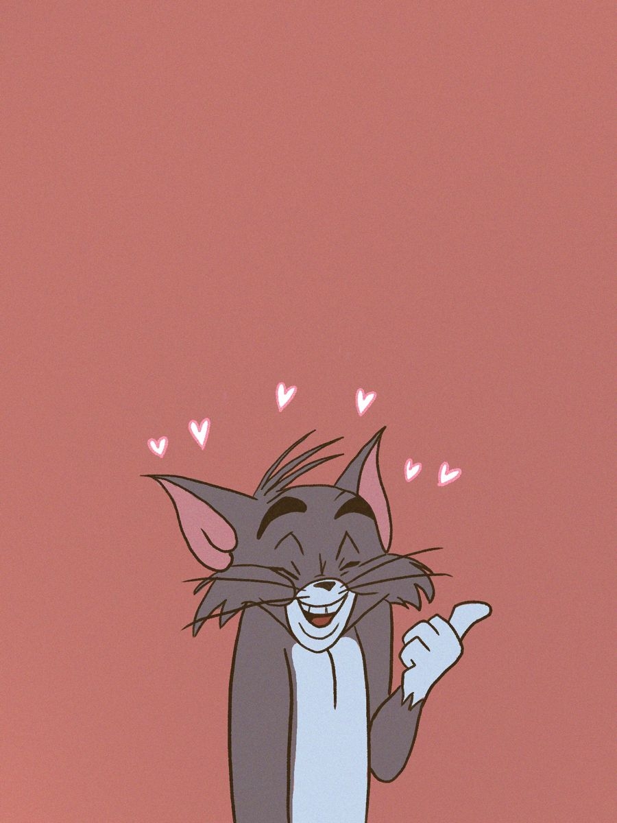 900x1200 Aesthetic Tom And Jerry Wallpaper, Phone