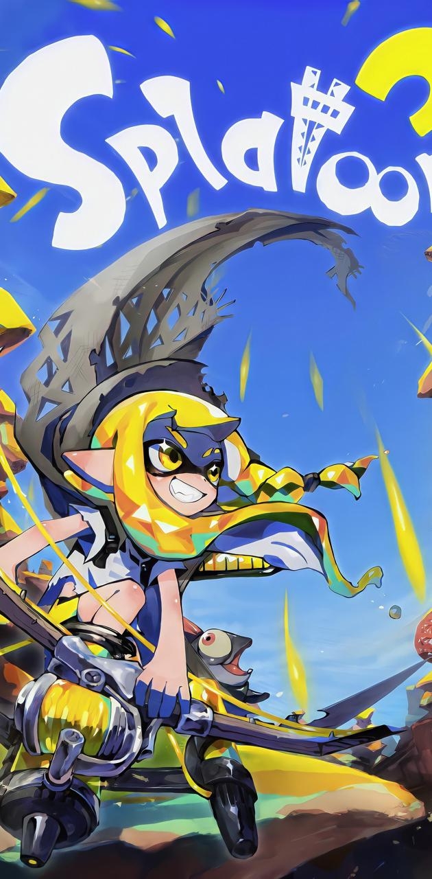 630x1280 Splatoon 3 wallpaper, Phone