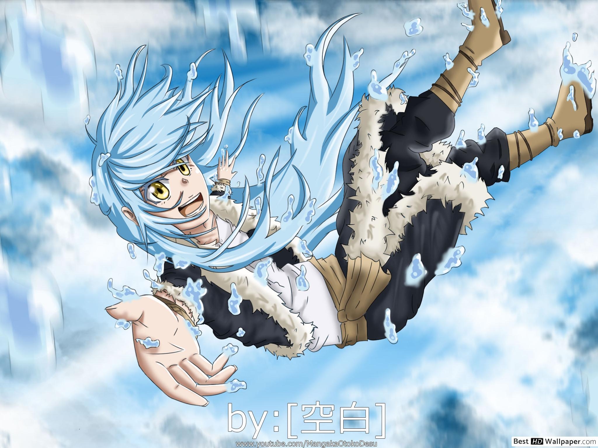 2050x1540 That Time I Got Reincarnated As A Slime Tempest, Falling HD, Desktop