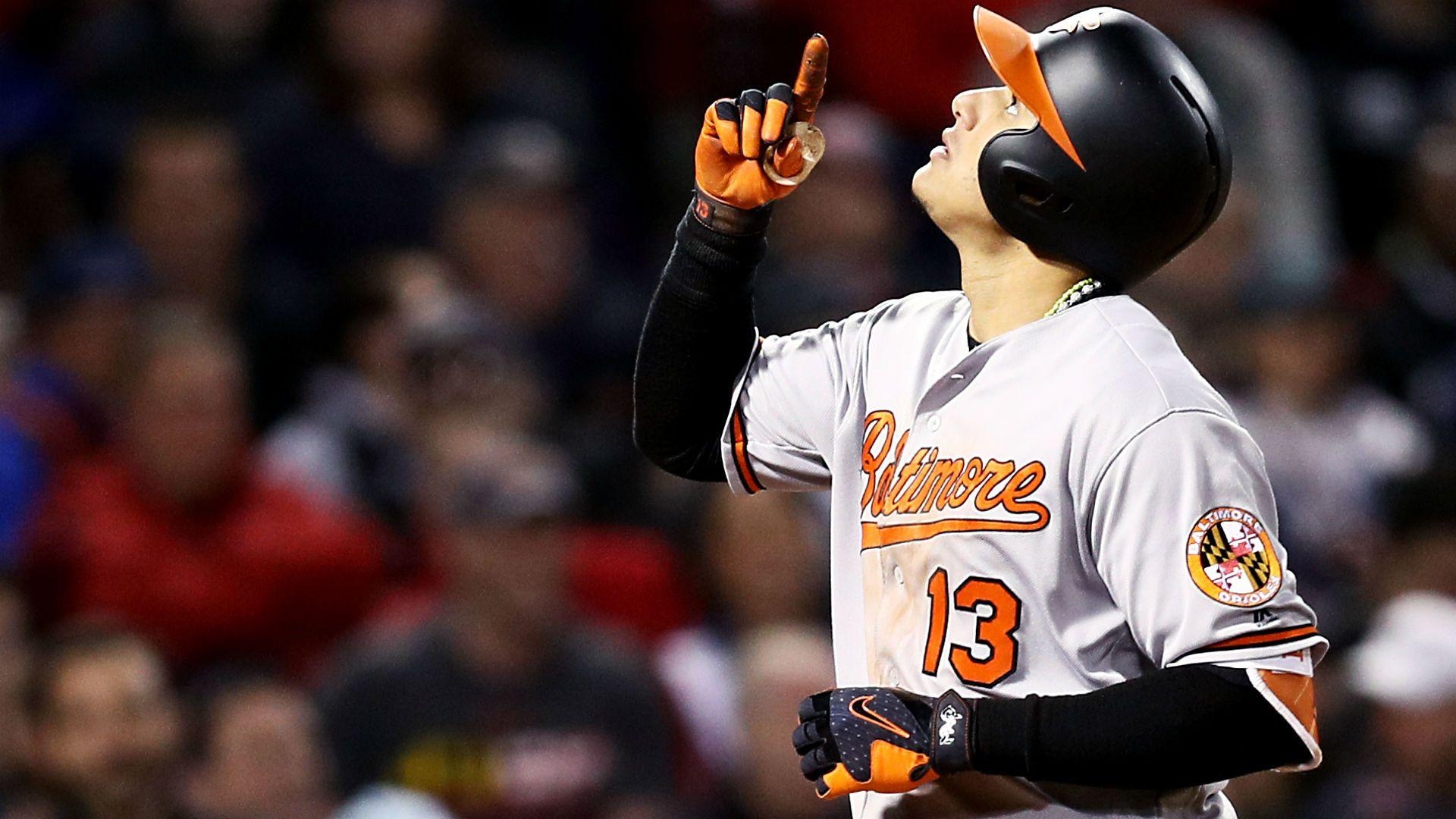 1920x1080 Manny Machado hits ball out of Fenway Park, takes leisurely stroll, Desktop